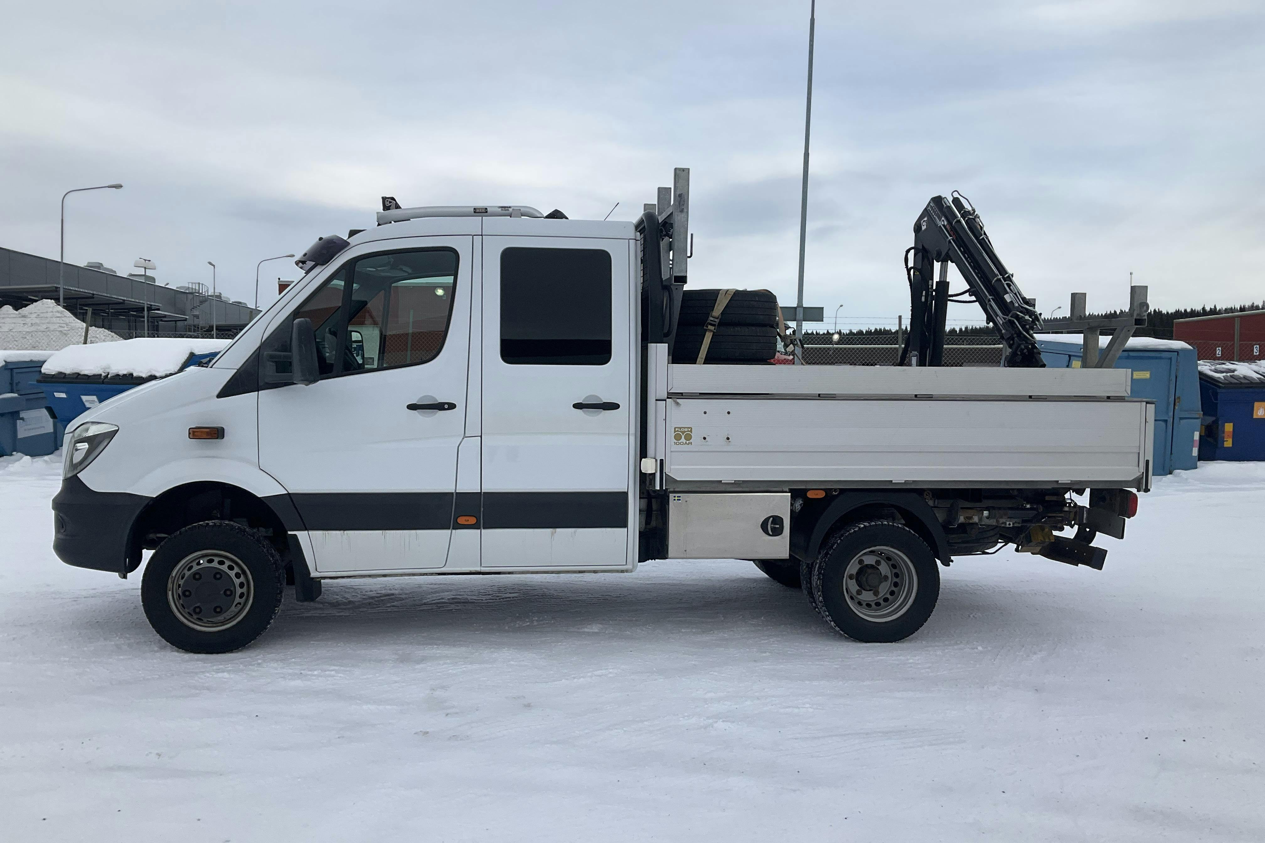Presentation photo 2 of 49: Mercedes Sprinter 519 CDI 4X4 - 181 134 km - Automatic - white - 2018