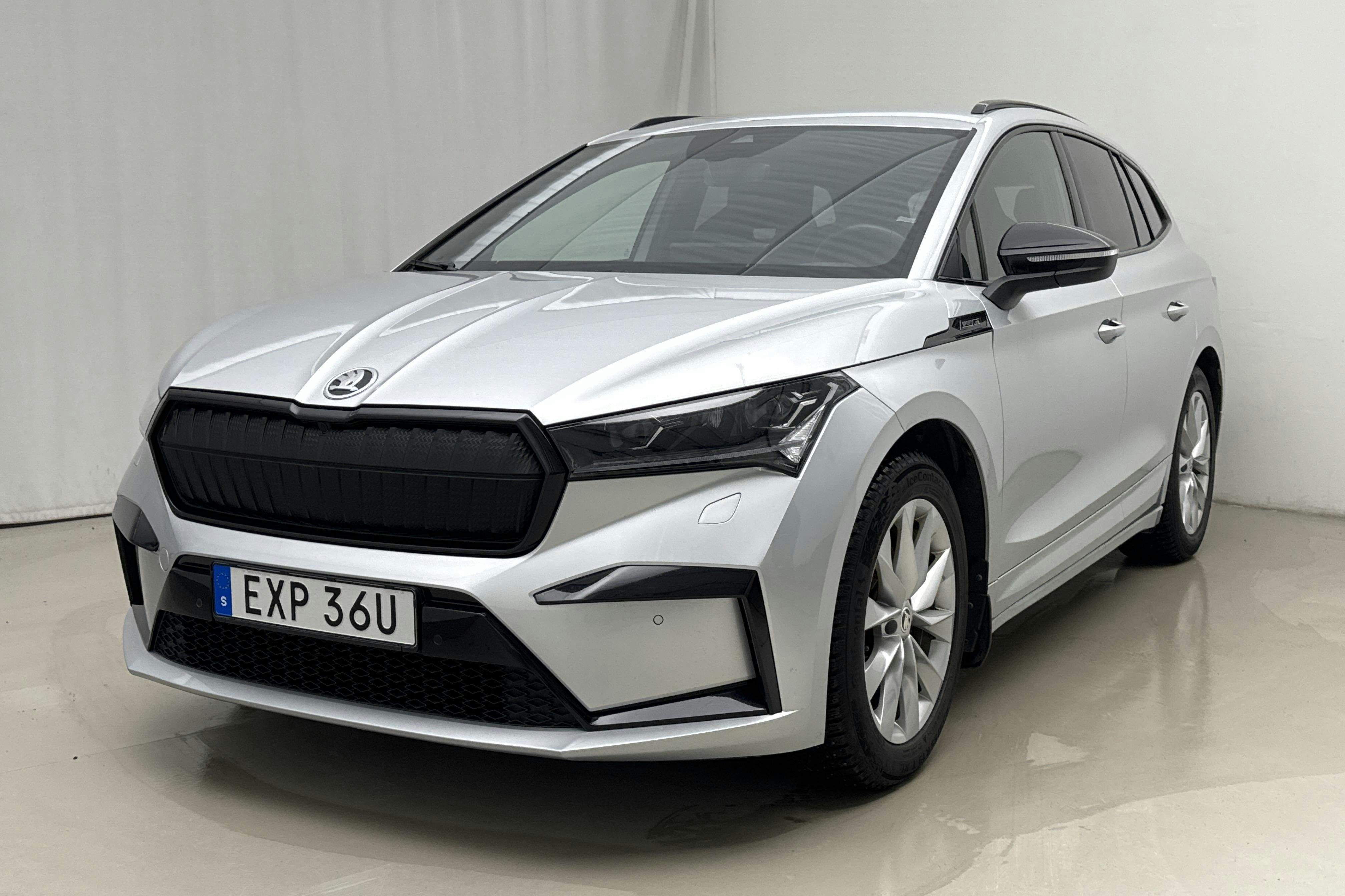 Presentationsfoto 1 av 23: Skoda Enyaq iV 60 (180hk) - 8 793 mil - Automat - grå - 2022