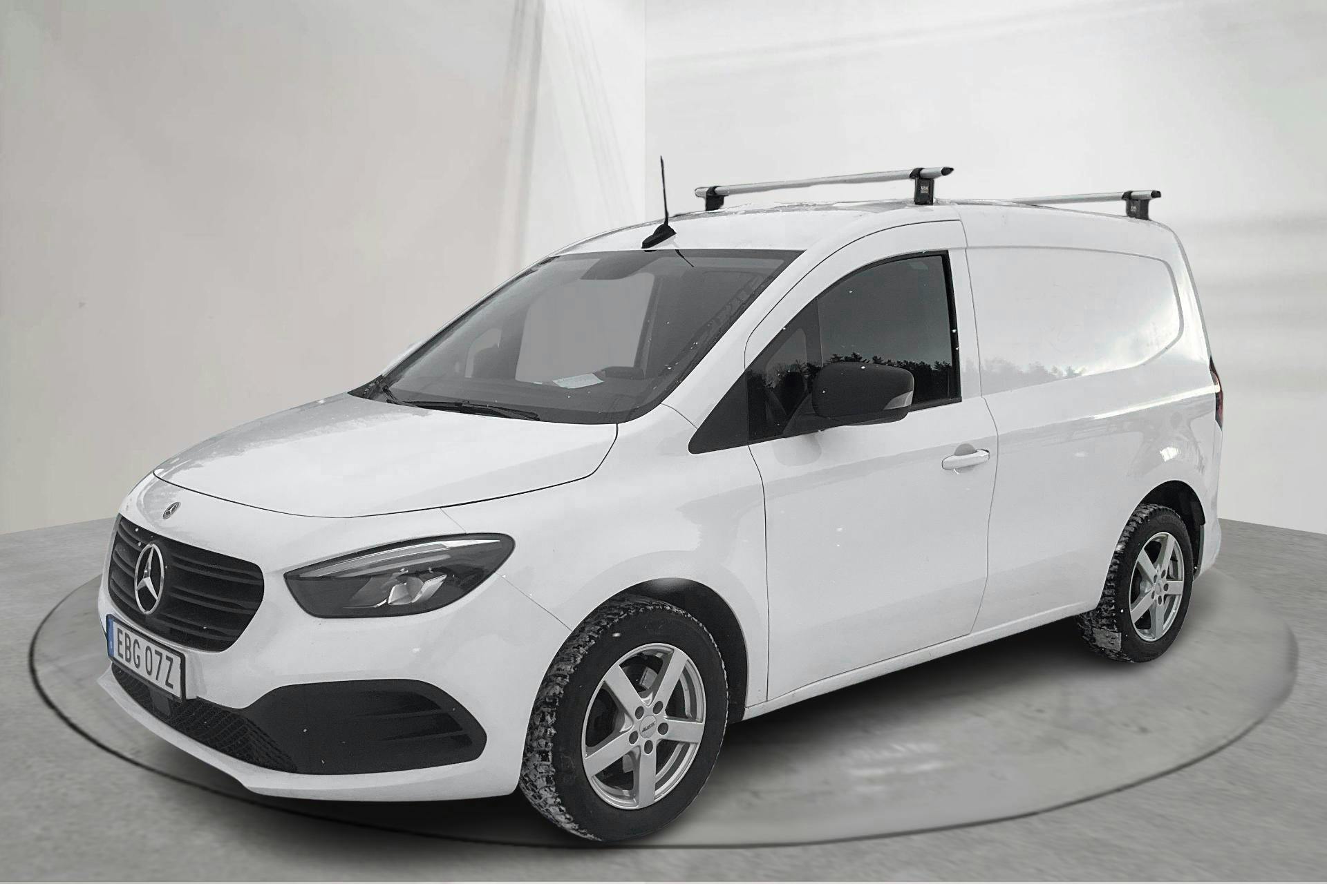 Presentationsfoto 1 av 14: Mercedes Citan 110 1.5 CDI (95hk) - 5 275 mil - Automat - vit - 2023