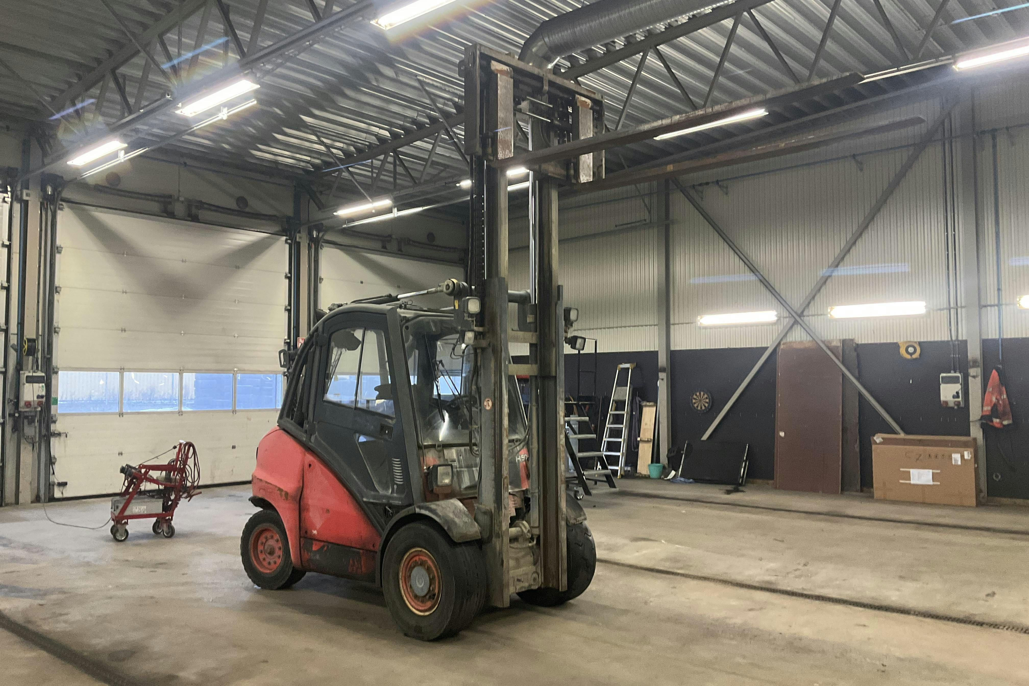 Presentation photo 20 of 20: Linde Gaffeltruck 5ton - 0 km - 2007