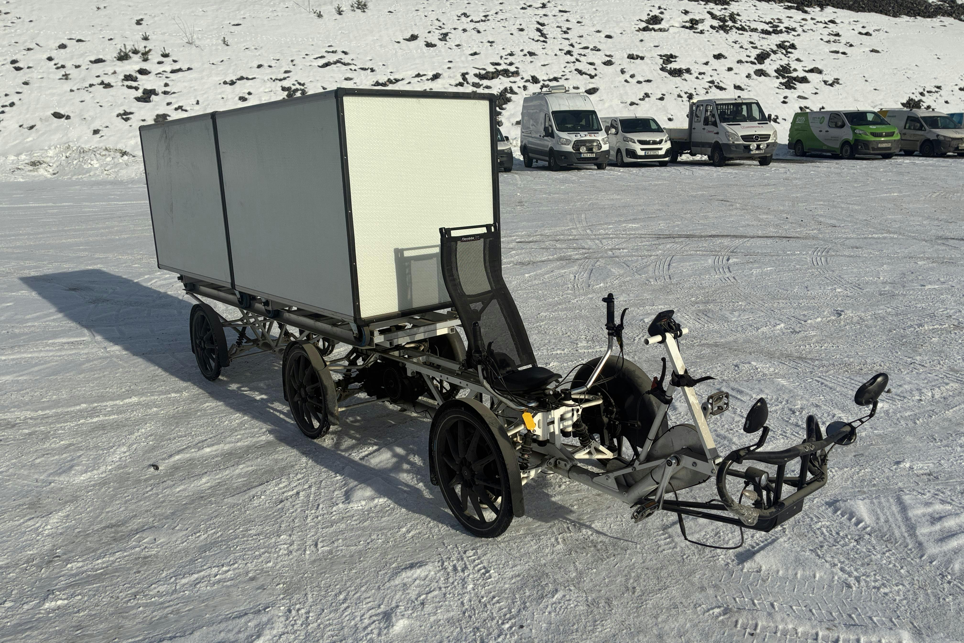 Presentation photo 2 of 62: Velove lastcykel - 6 443 km - 2019