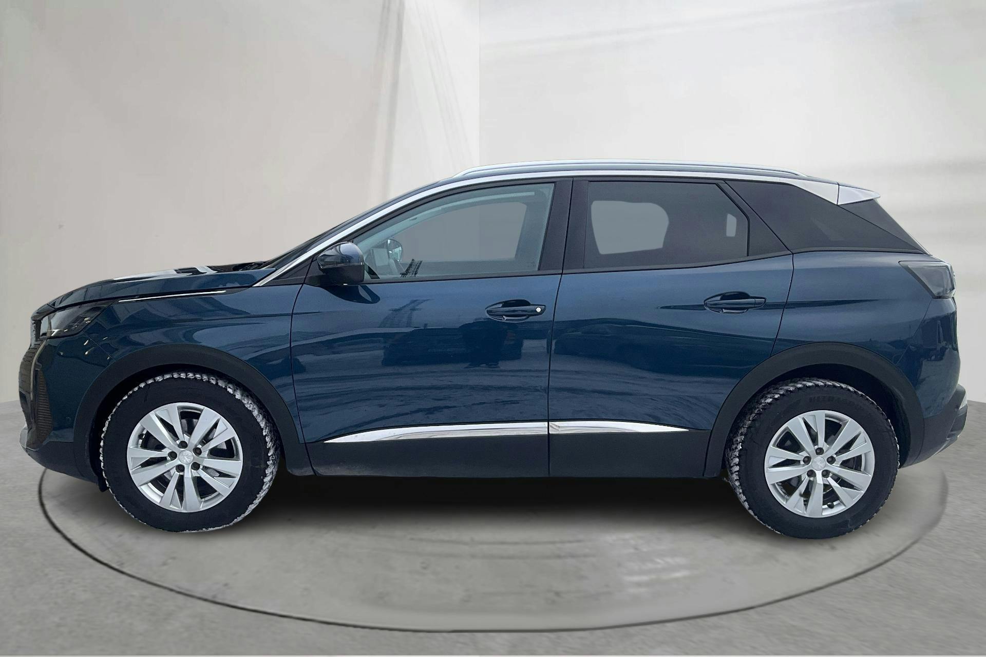 Præsentationsfoto 2 af 16: Peugeot 3008 1.5 BlueHDi (130hk) - 28 690 kilometer - Salgsautomat - Blå farve - 2021