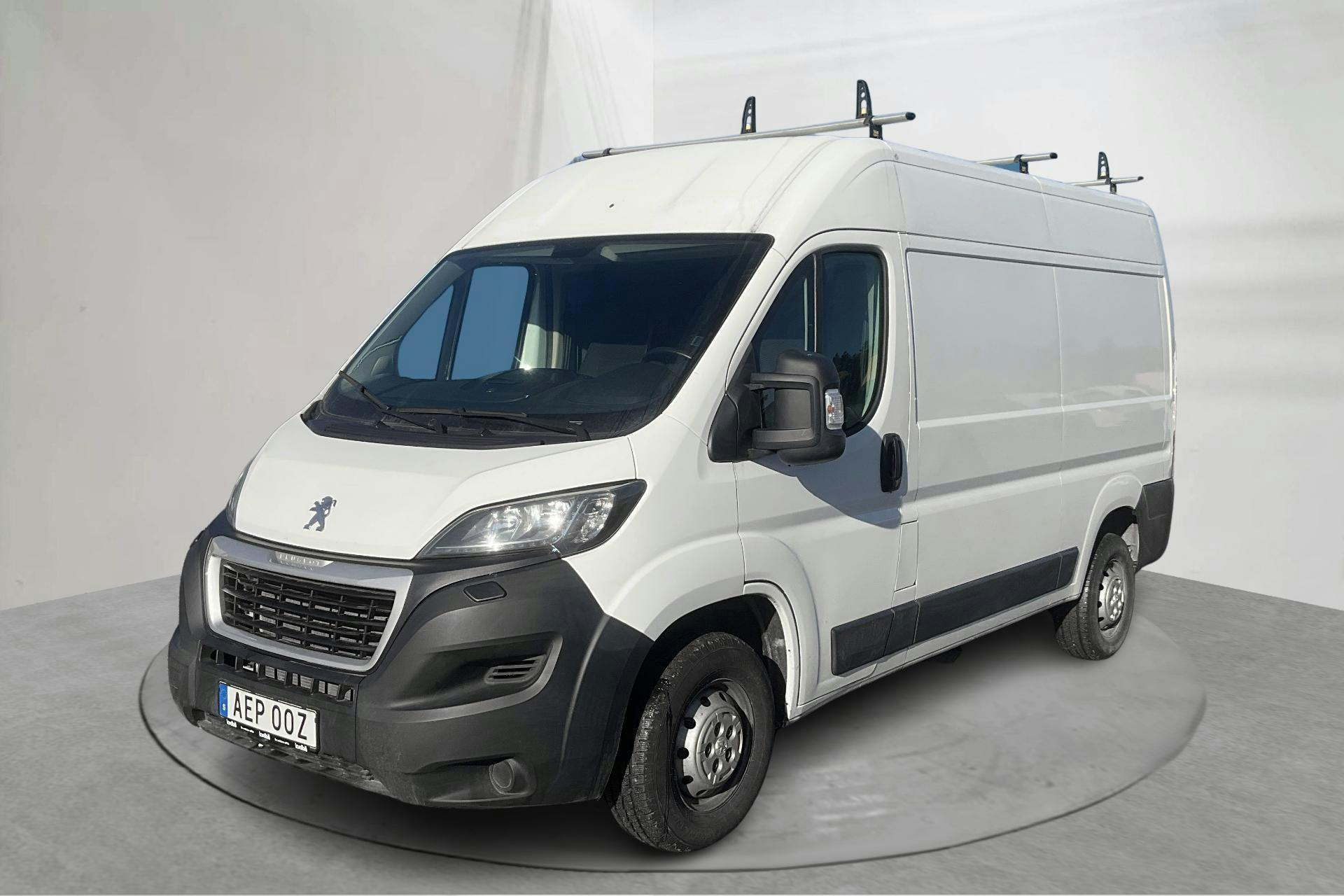 Presentation photo 1 of 12: Peugeot Boxer 335 2.0 BlueHDi Skåp (140hk) - 79 880 km - Manual - white - 2021