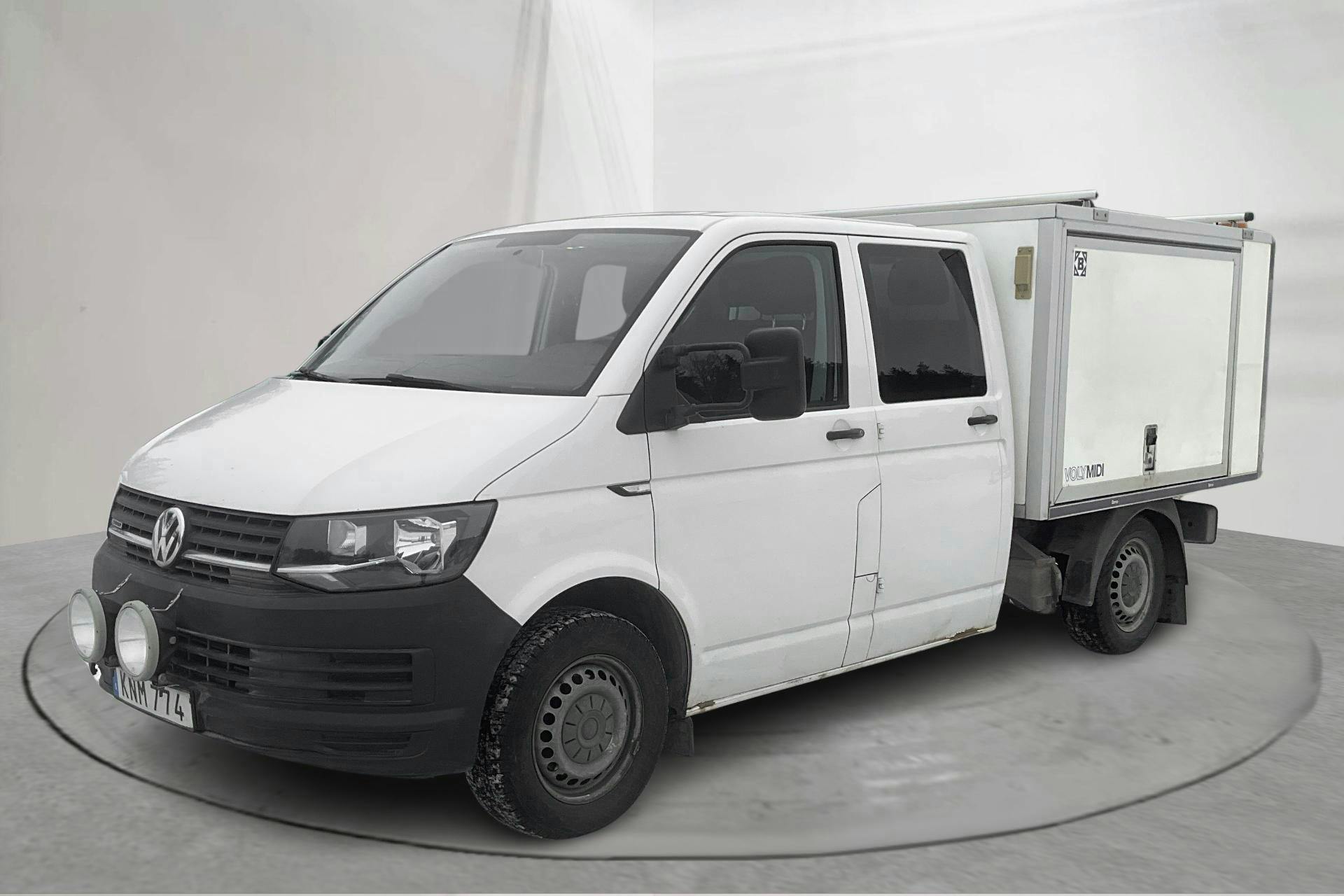 Presentationsfoto 1 av 13: VW Transporter T6 2.0 TDI BMT 4MOTION (150hk) - 10 808 mil - Manuell - vit - 2018