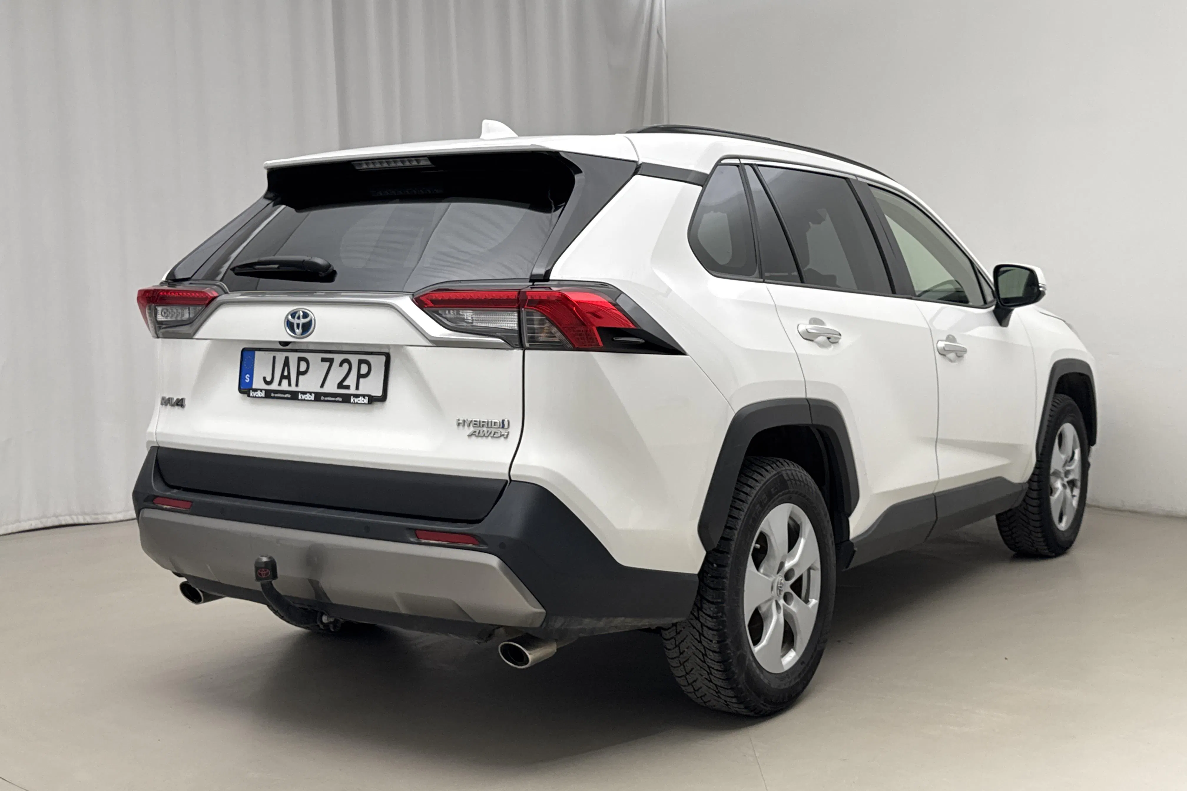 Presentation photo 2 of 20: Toyota RAV4 2.5 HSD AWD (222hk) - 89 530 km - Automatic - white - 2023