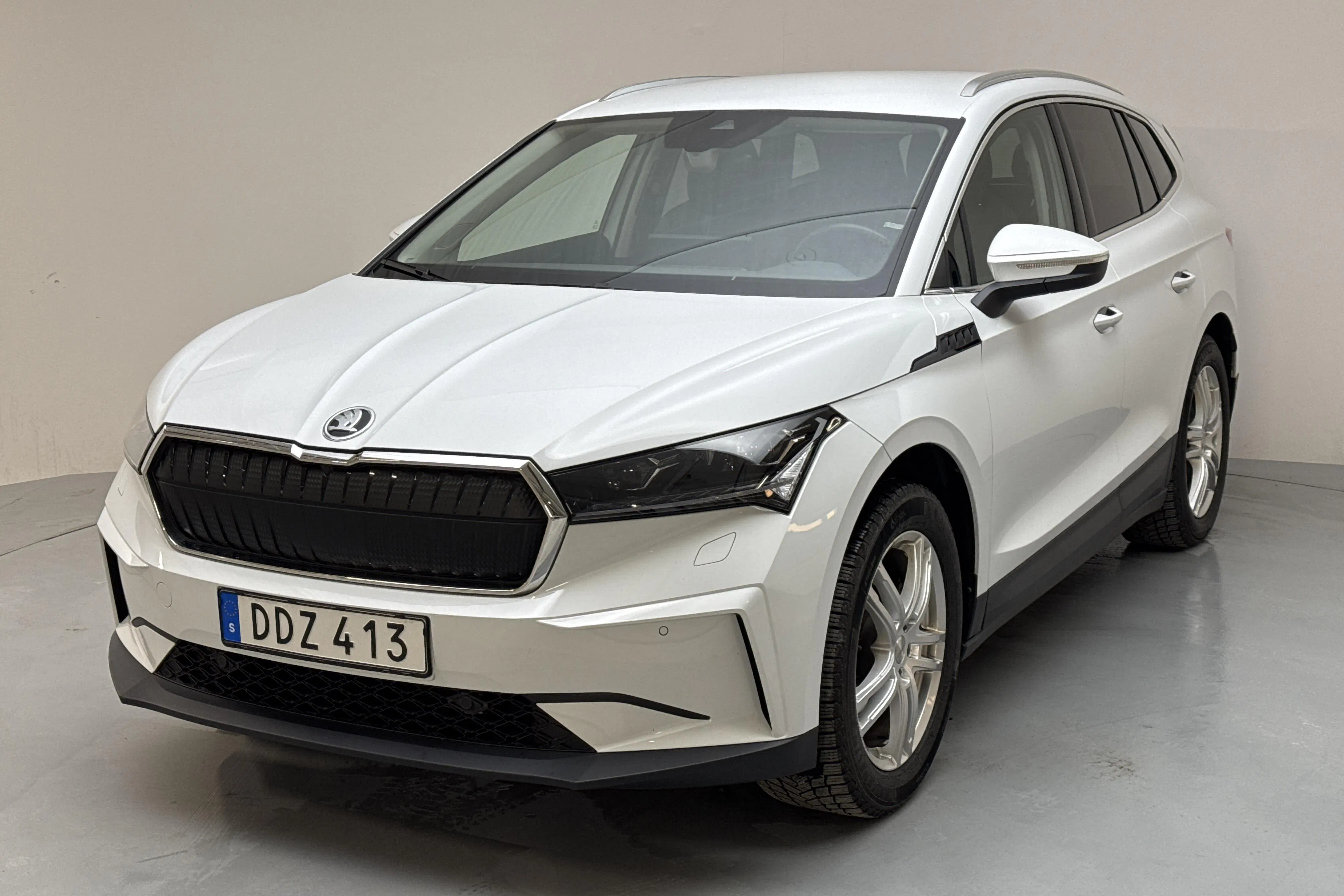 Presentation photo 1 of 18: Skoda Enyaq iV 80 (204hk) - 79 510 km - Automatic - white - 2023