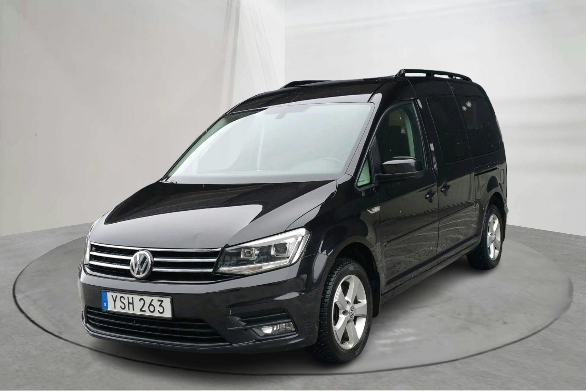 Esittelykuva 1 osoitteesta 13: VW Caddy Maxi Life 2.0 TDI (150hk) - 252 170 km - Automaattinen - musta - 2018
