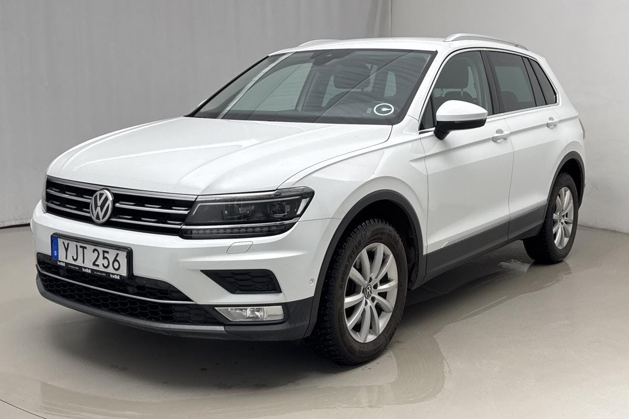 Presentation photo 1 of 16: VW Tiguan 2.0 TDI 4MOTION (190hk) - 139 700 km - Automatic - white - 2017
