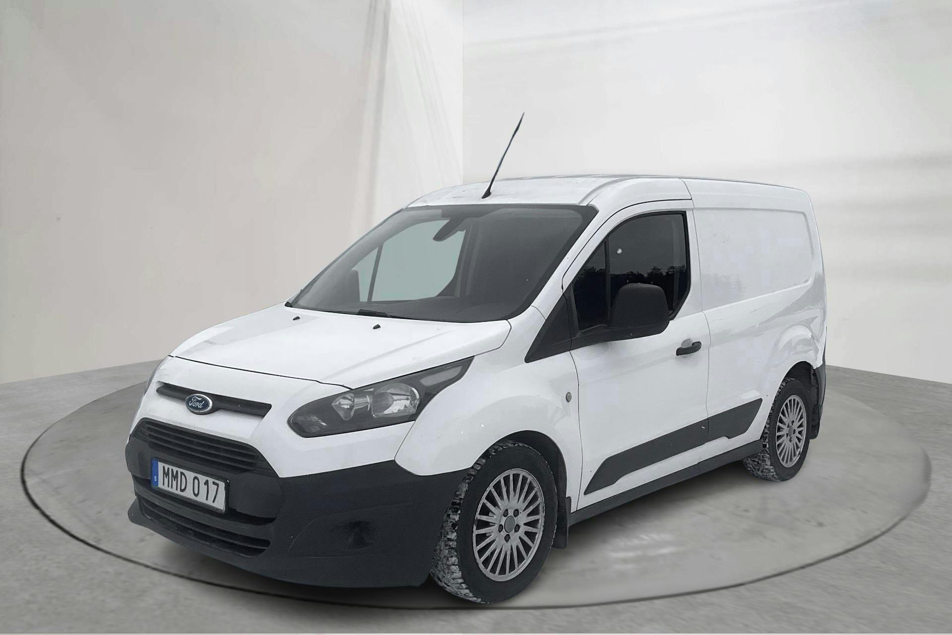 Presentation photo 1 of 11: Ford Transit Connect 1.6 TDCi (75hk) - 209 610 km - Manual - white - 2014