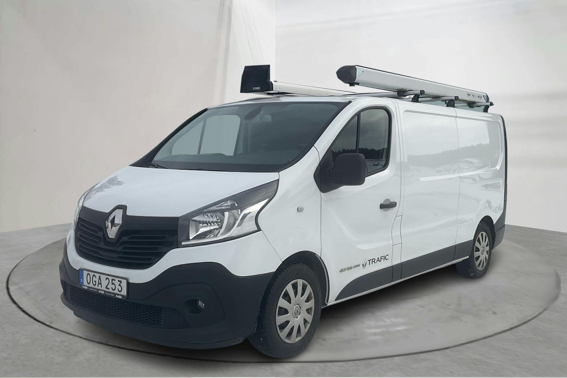 Presentation photo 1 of 14: Renault Trafic 1.6 dCi Skåp (125hk) - 101 640 km - Manual - white - 2017