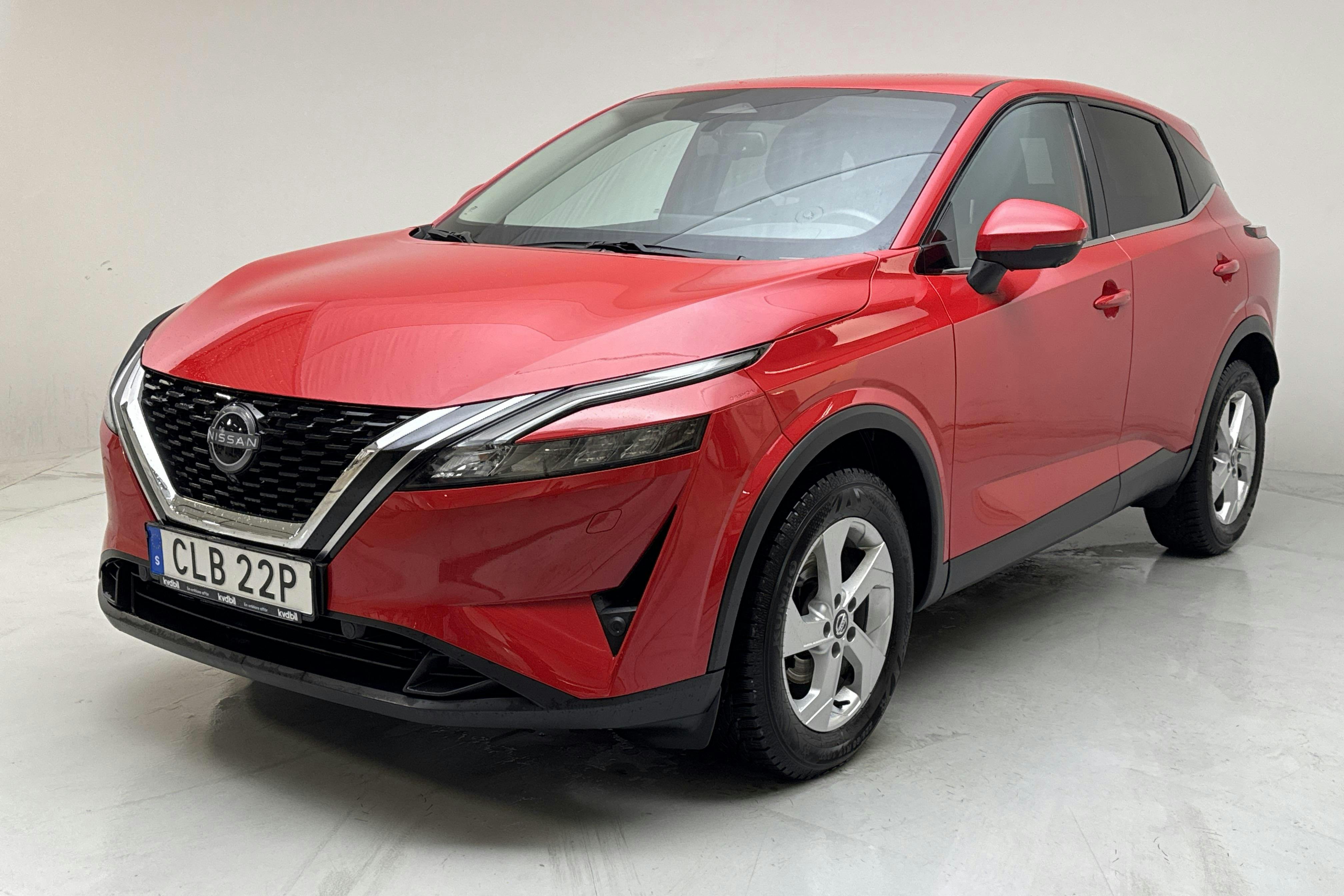 Zdjęcie prezentacyjne 1 z 14: Nissan Qashqai 1.3 MHEV (158hk) - 50 010 km - Automatyczna - czerwony - 2022