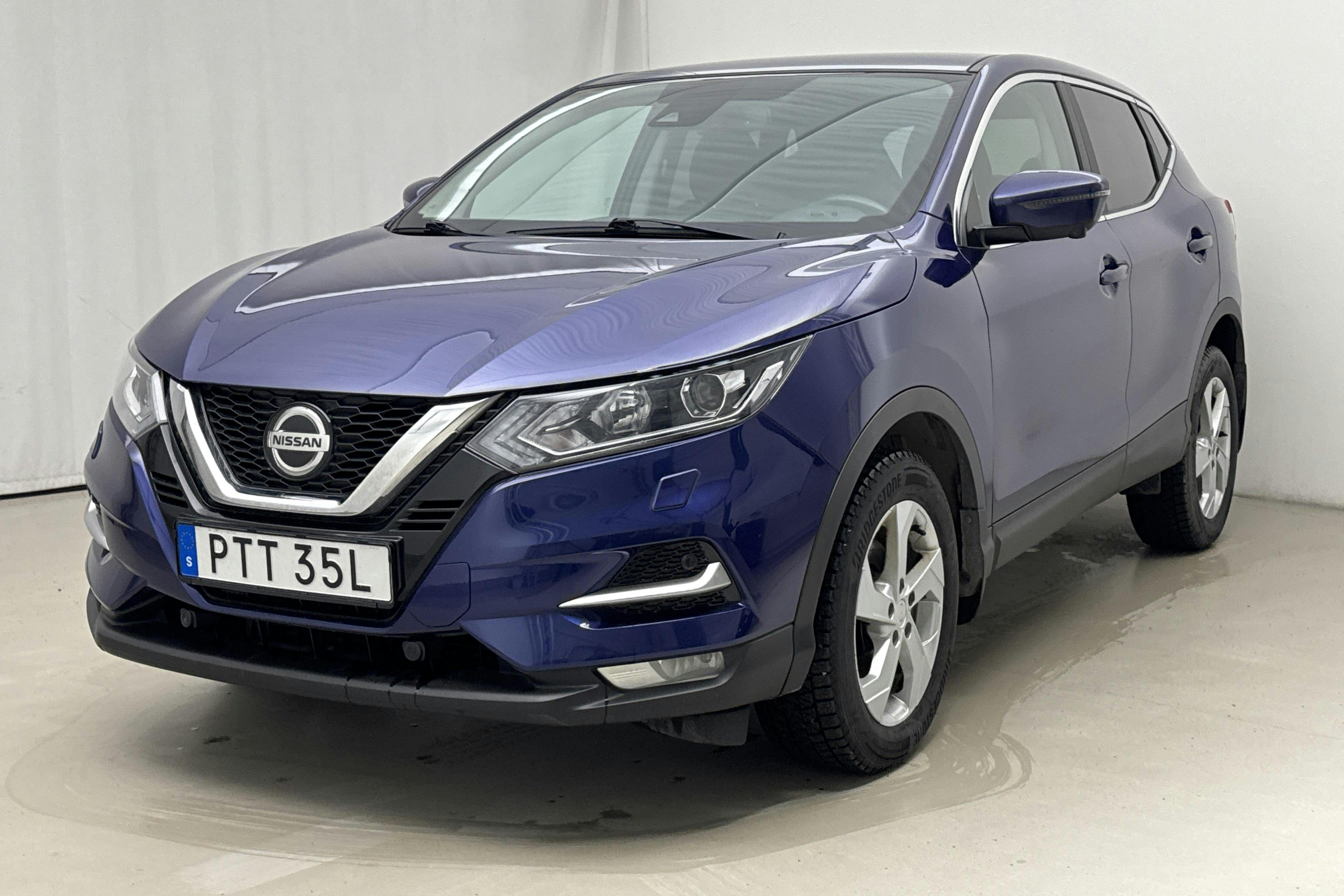 Præsentationsfoto 1 af 16: Nissan Qashqai 1.3 DIG-T (160hk) - 82 890 kilometer - Salgsautomat - Blå farve - 2021