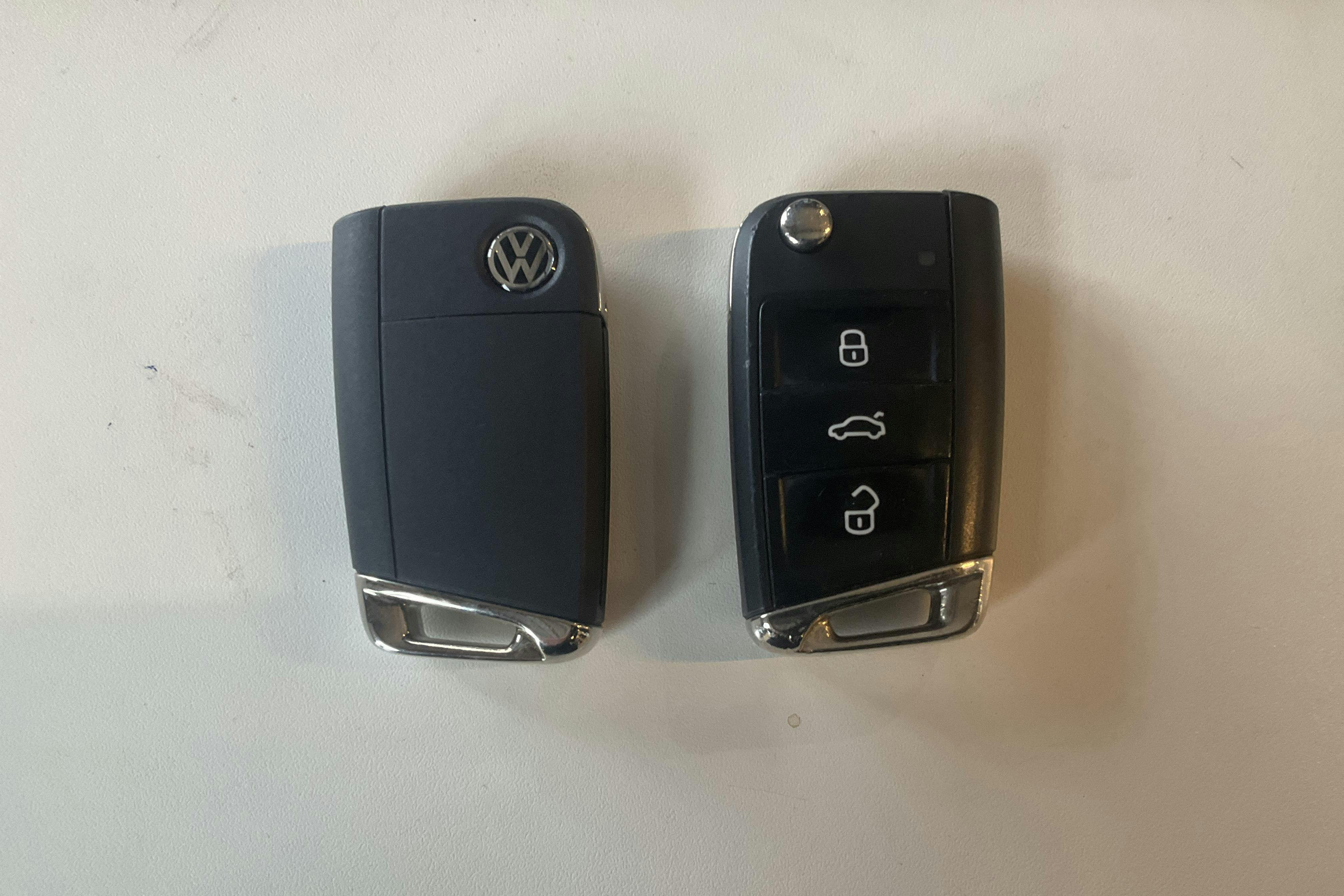 Presentationsfoto 15 av 15: VW Golf VII 1.5 TSI 5dr (150hk) - 6 071 mil - Manuell - vit - 2019