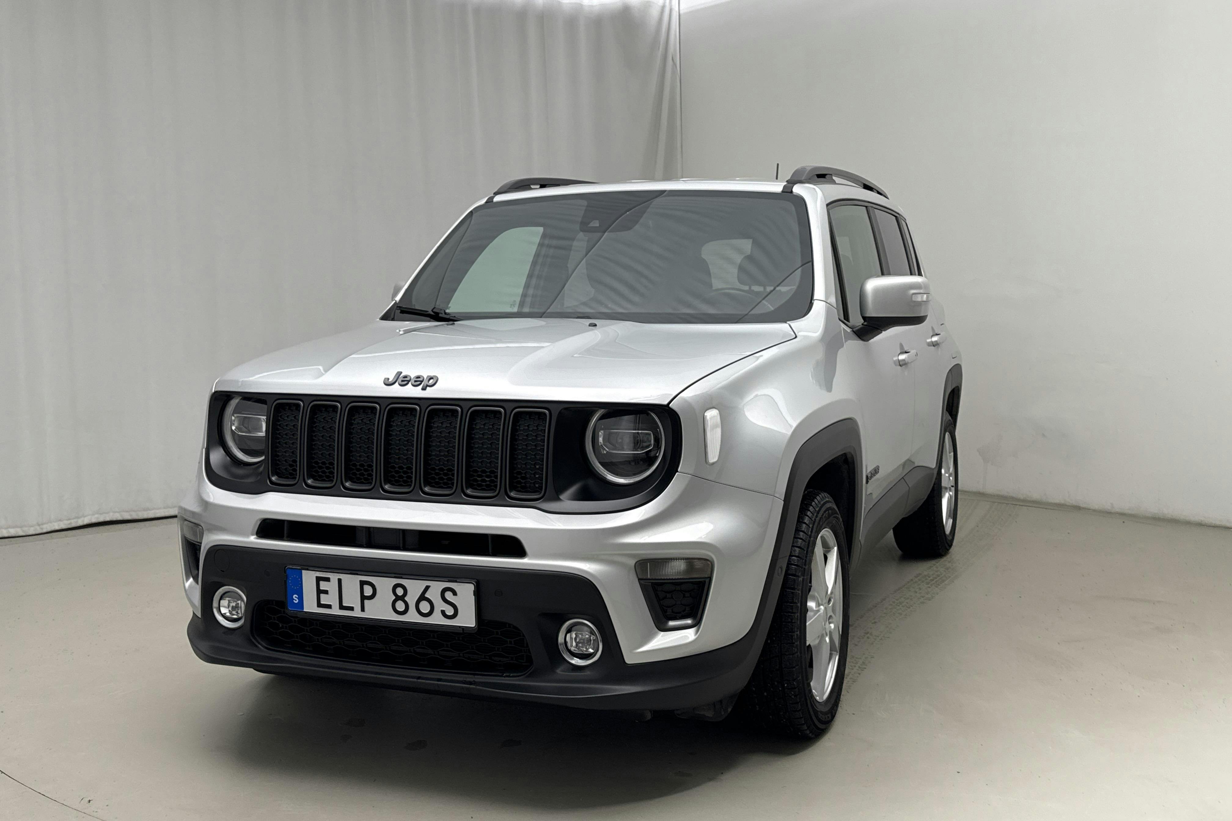 Præsentationsfoto 1 af 16: Jeep Renegade 1.3 PHEV 4WD (240hk) - 82 160 kilometer - Salgsautomat - grå - 2020