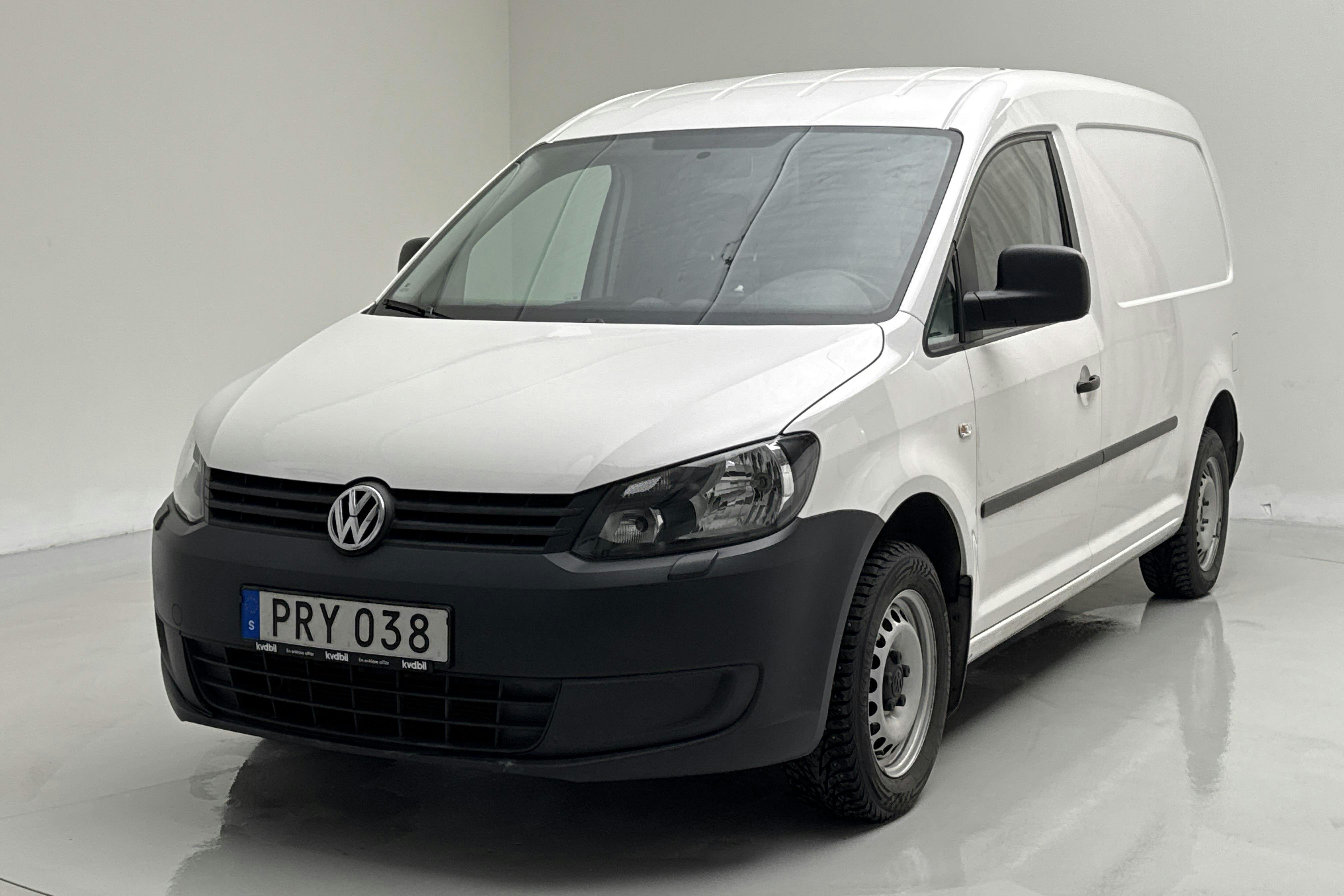 Presentation photo 1 of 13: VW Caddy 2.0 TDI Maxi Skåp 4-motion (110hk) - 94 370 km - Manual - white - 2014