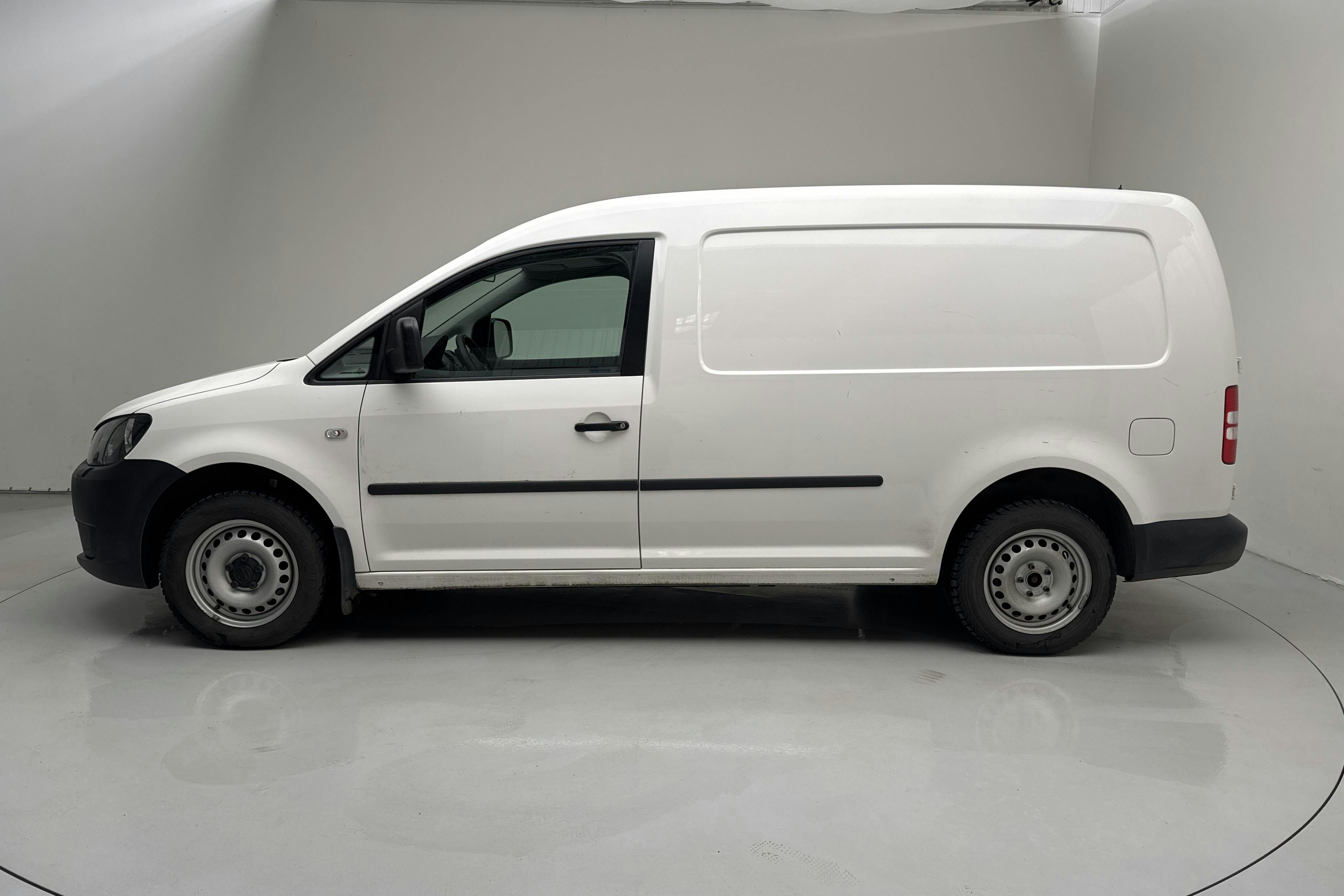 Presentation photo 2 of 13: VW Caddy 2.0 TDI Maxi Skåp 4-motion (110hk) - 94 370 km - Manual - white - 2014