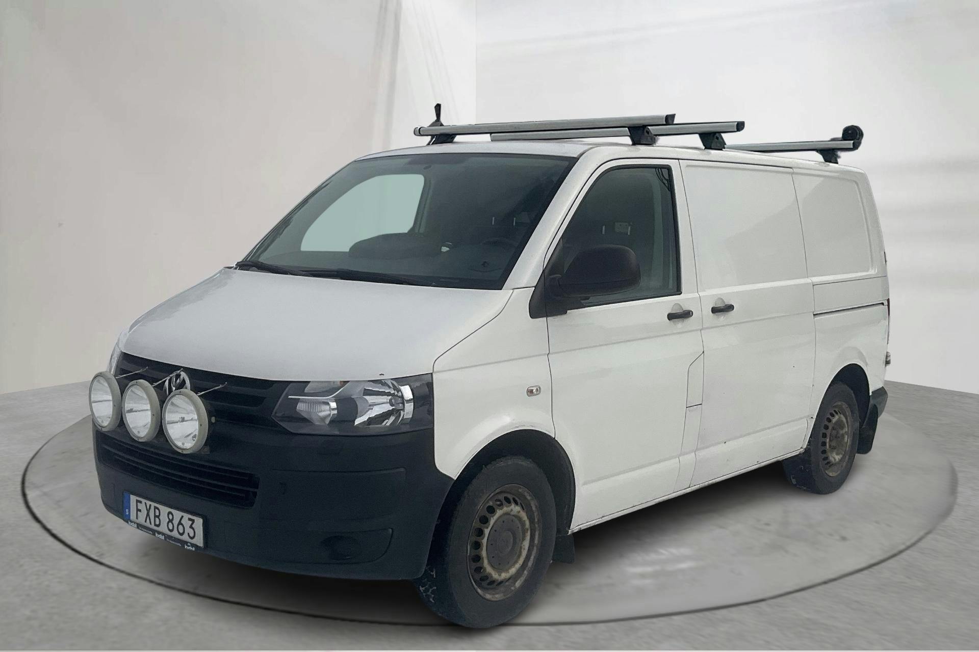 Presentation photo 1 of 13: VW Transporter T5 2.0 TDI 4MOTION (140hk) - 167 040 km - Manual - white - 2015