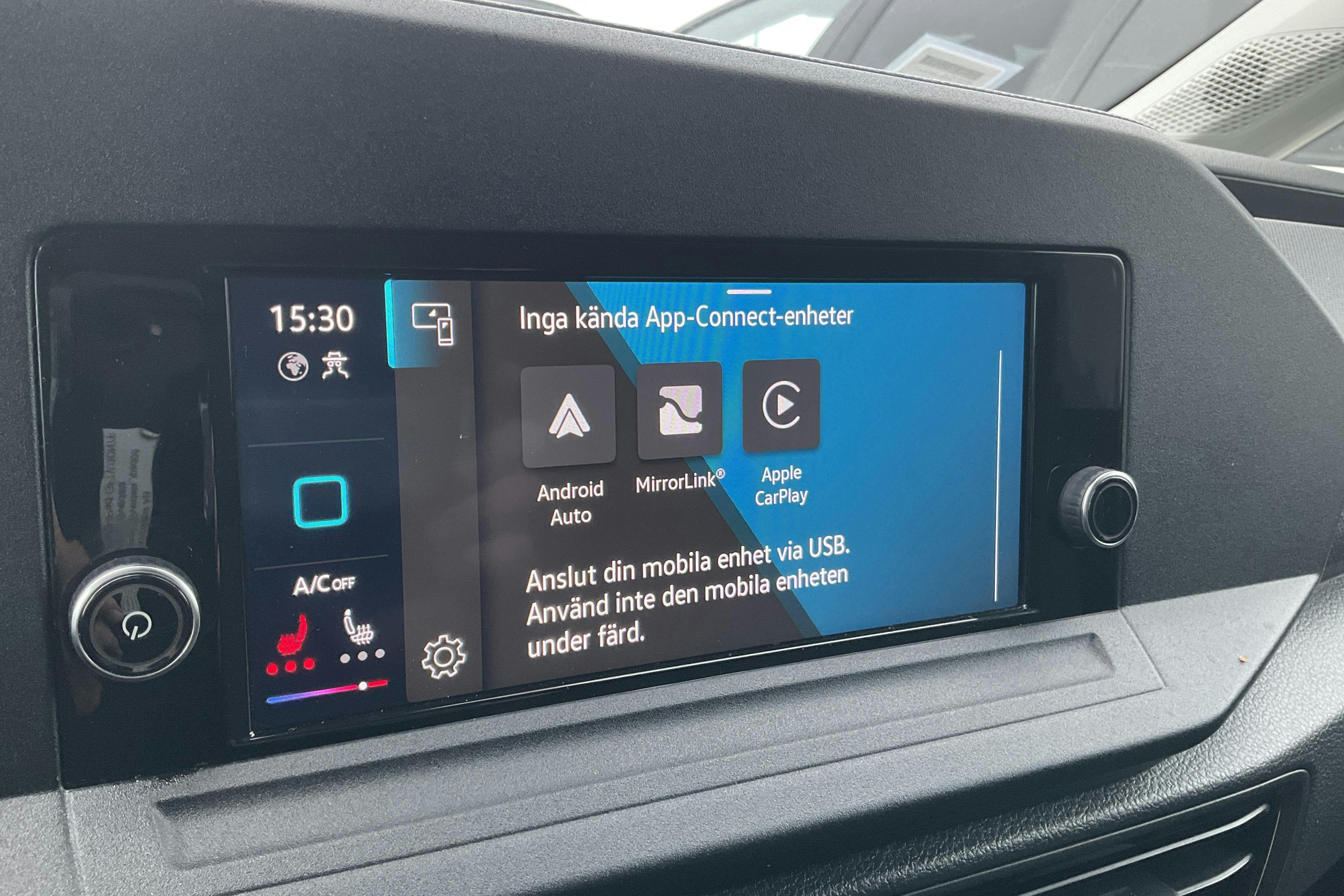 Presentation photo 13 of 13: VW Caddy Cargo 2.0 TDI Skåp (75hk) - 44 620 km - Manual - white - 2022