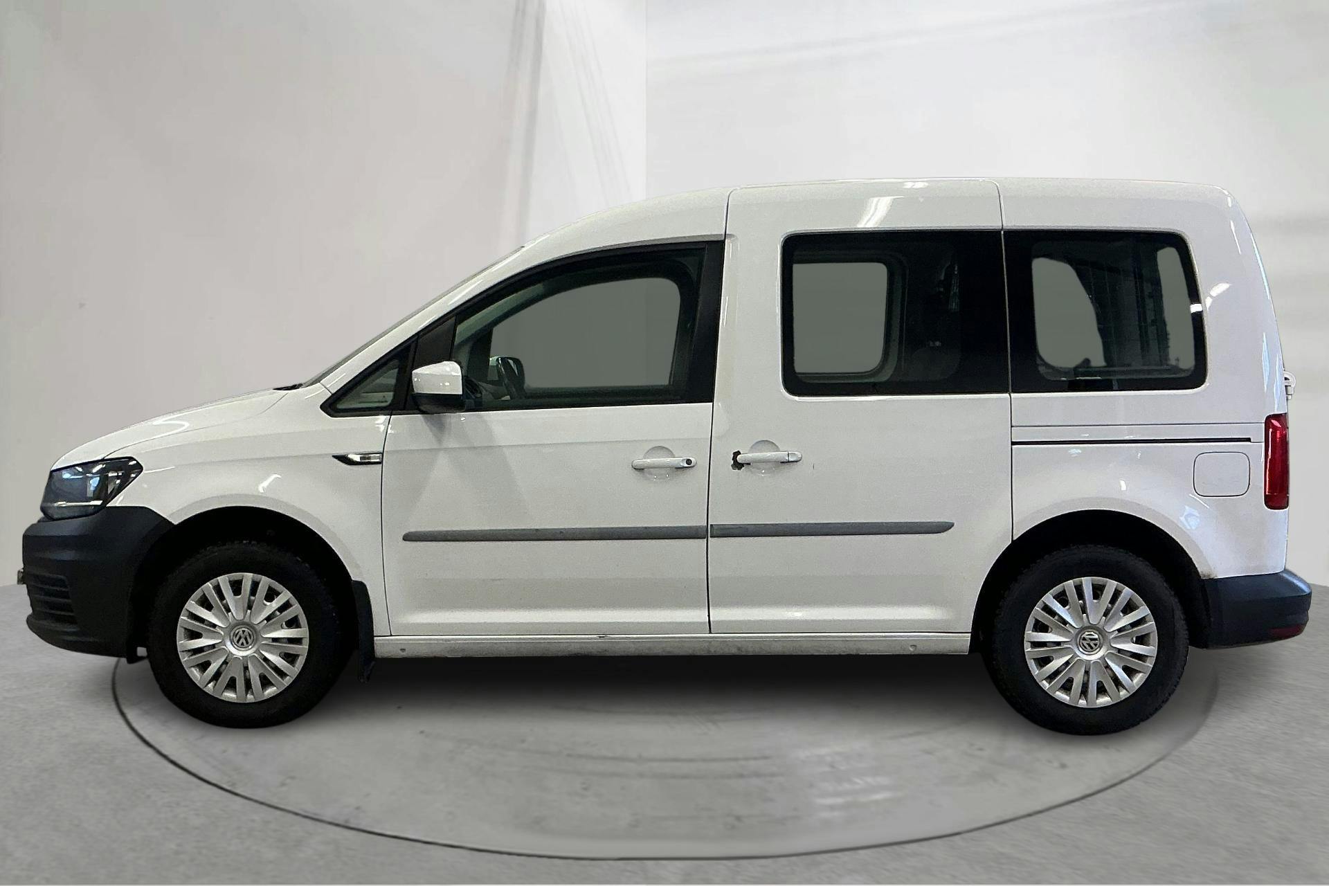 Presentationsfoto 2 av 17: VW Caddy Life 2.0 TDI (102hk) - 26 599 mil - Manuell - vit - 2018