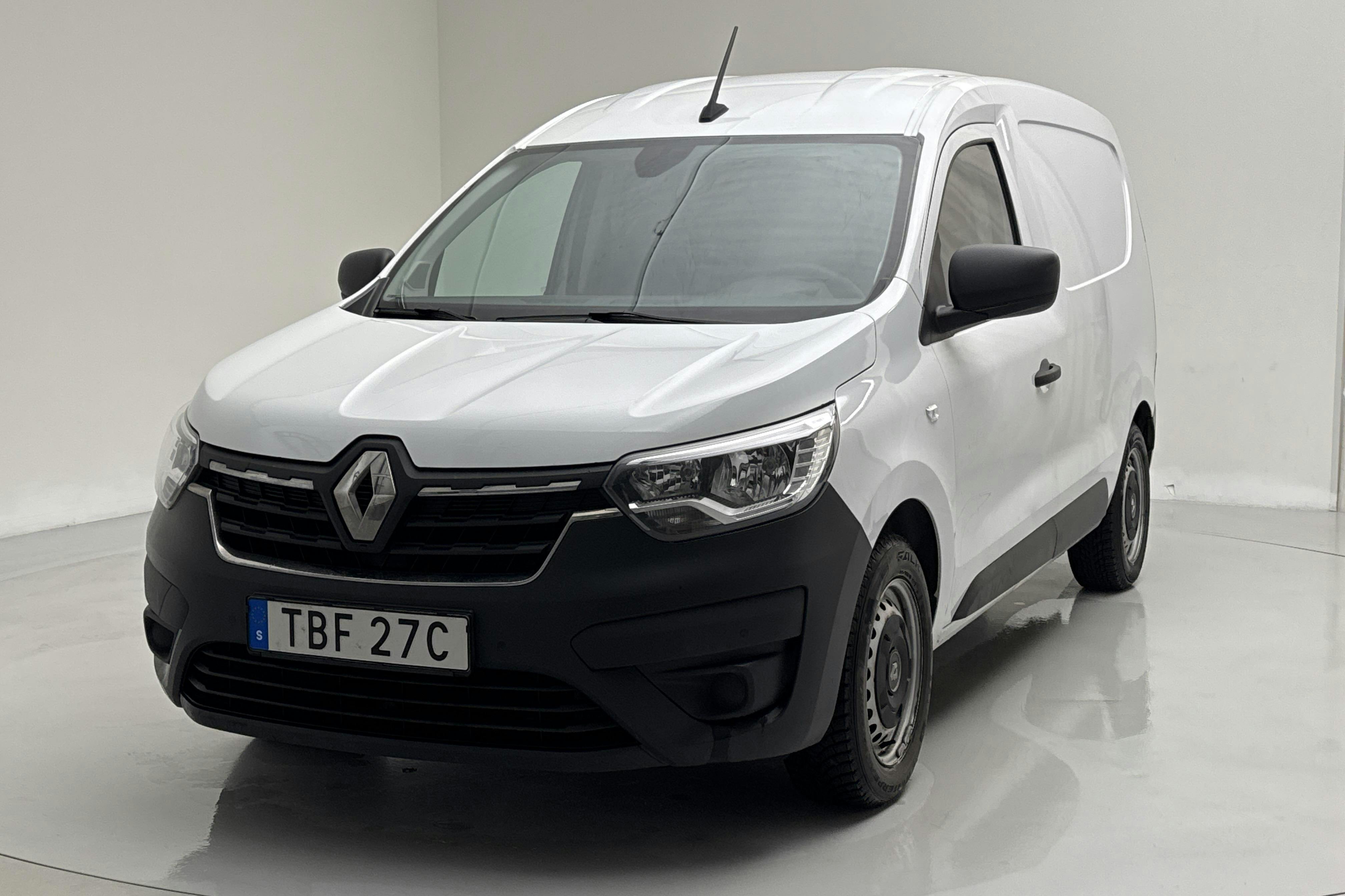 Presentation photo 1 of 13: Renault Express 1.5 dCi Skåp (95hk) - 94 210 km - Manual - white - 2022