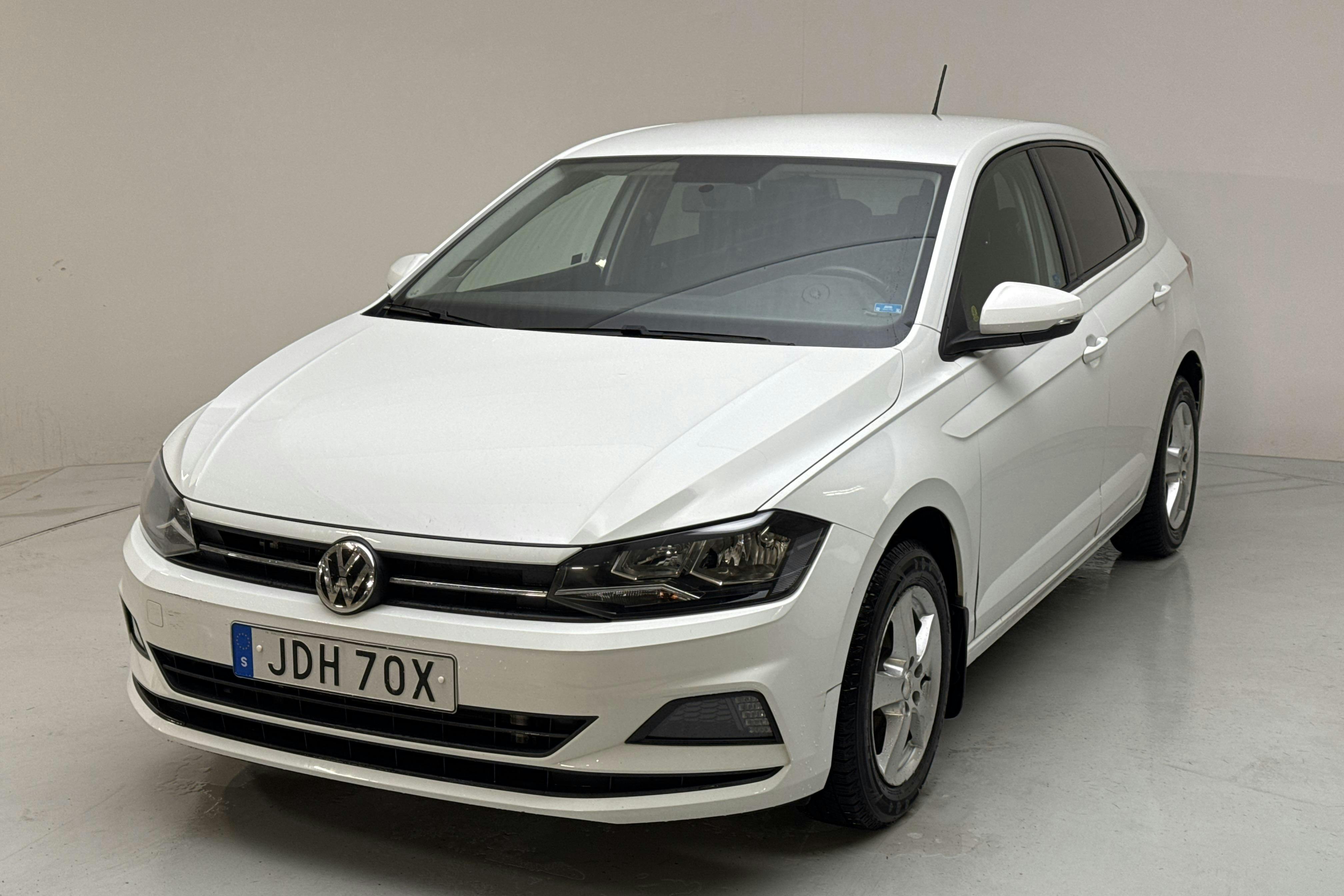 Presentation photo 1 of 13: VW Polo 1.0 TSI 5dr (95hk) - 165 730 km - Automatic - white - 2020