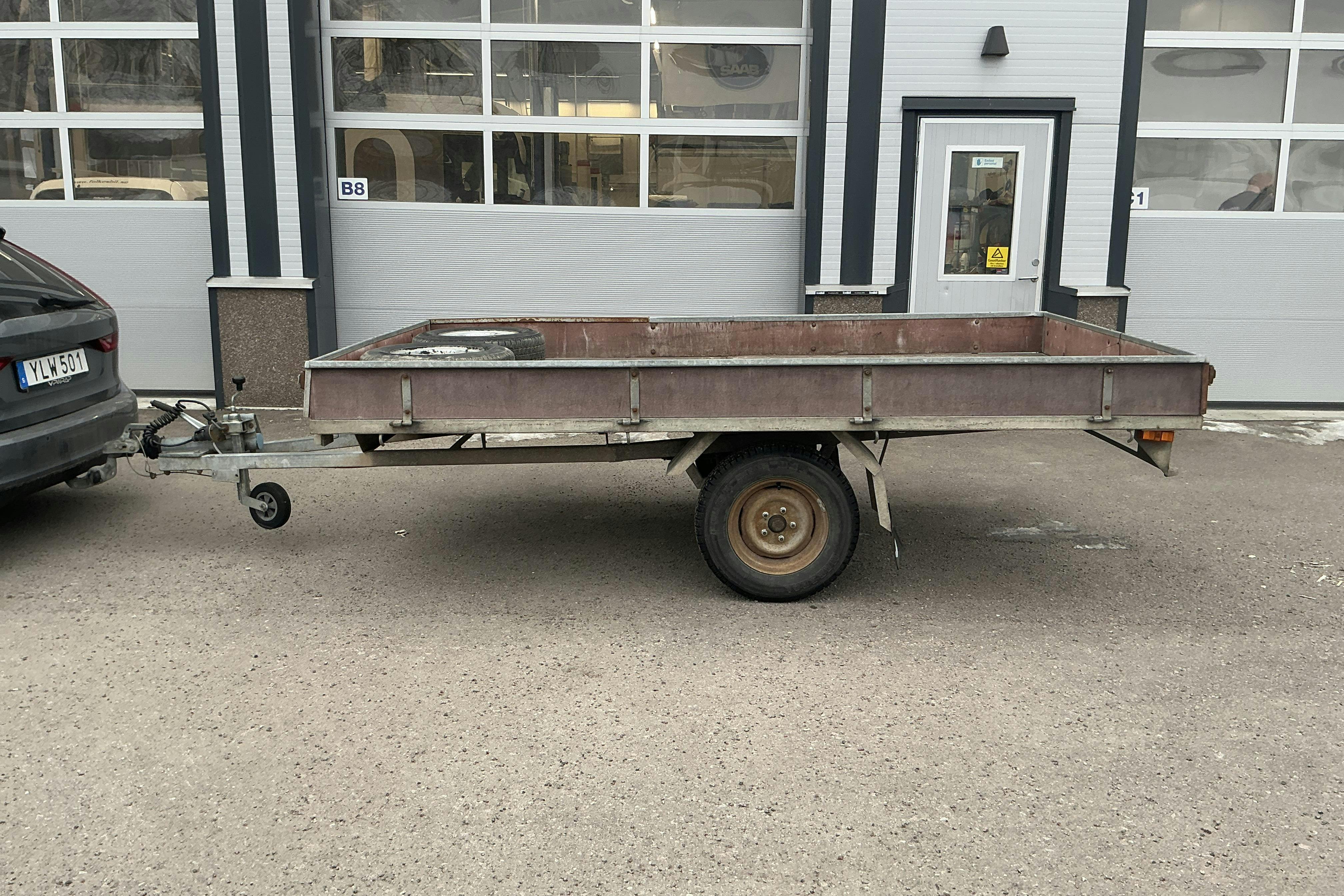 Presentation photo 2 of 8: GISEBO 1250/4 Släpvagn - 0 km - gray - 1984