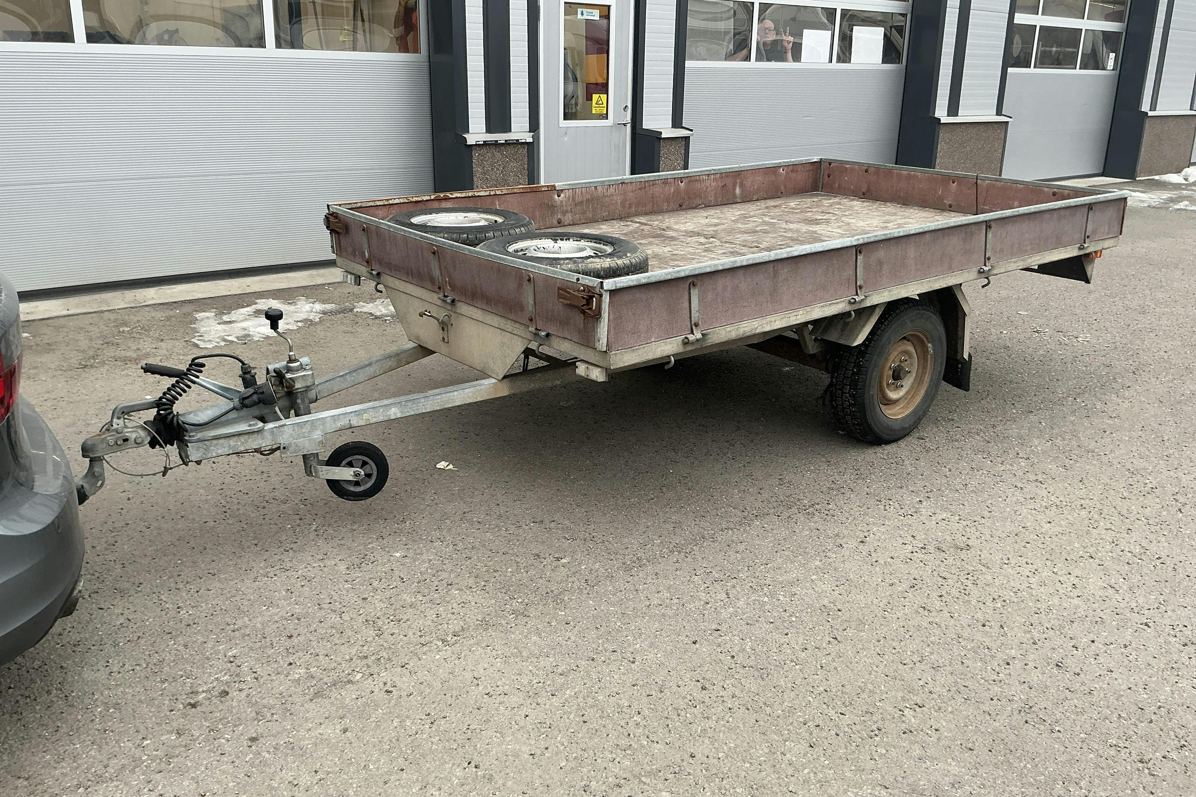 Presentation photo 1 of 8: GISEBO 1250/4 Släpvagn - 0 km - gray - 1984