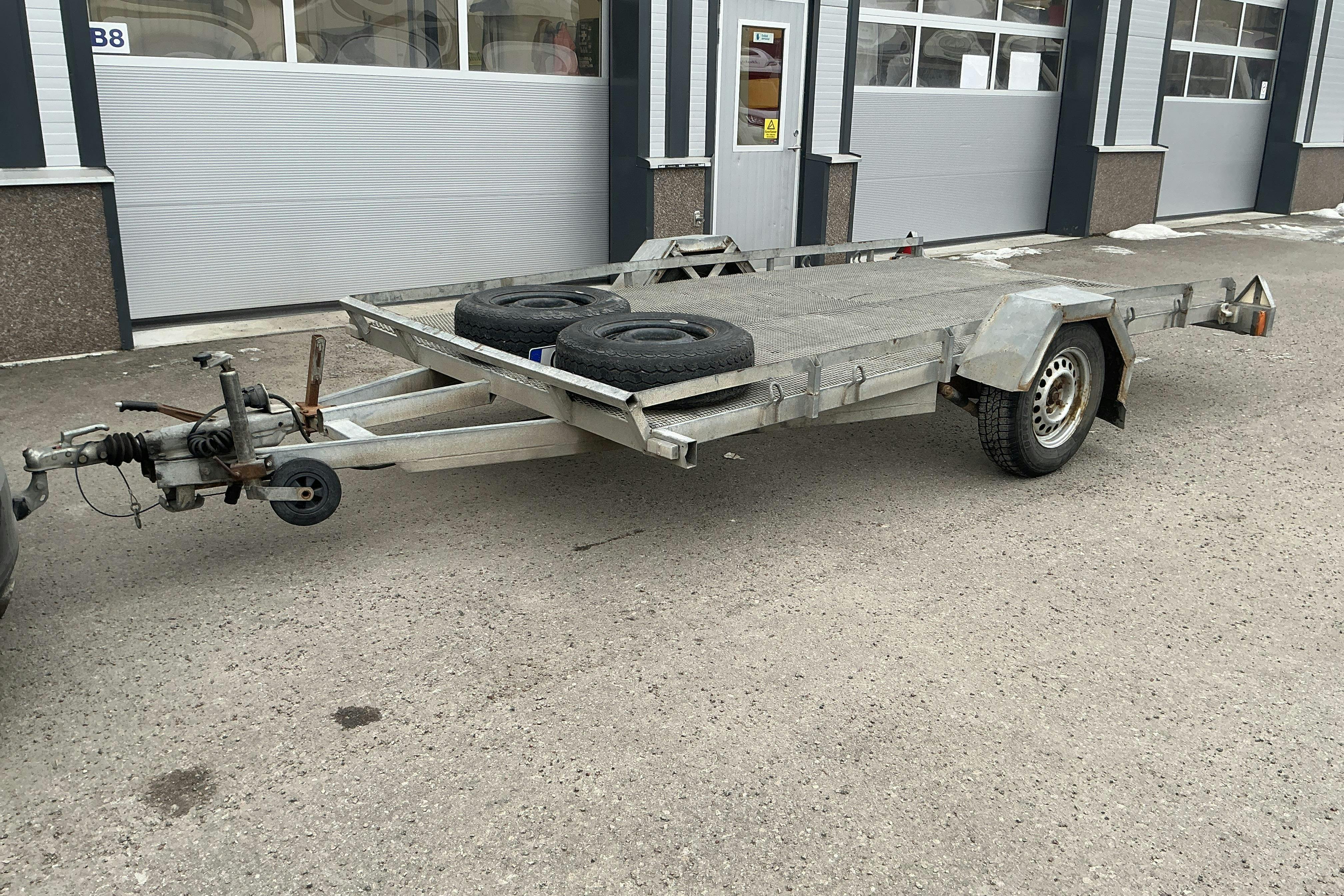 Presentation photo 1 of 10: BR FRANSSON 1400 BT Fordons/Maskintrailer Släpvagn - 0 km - Light Grey - 1982