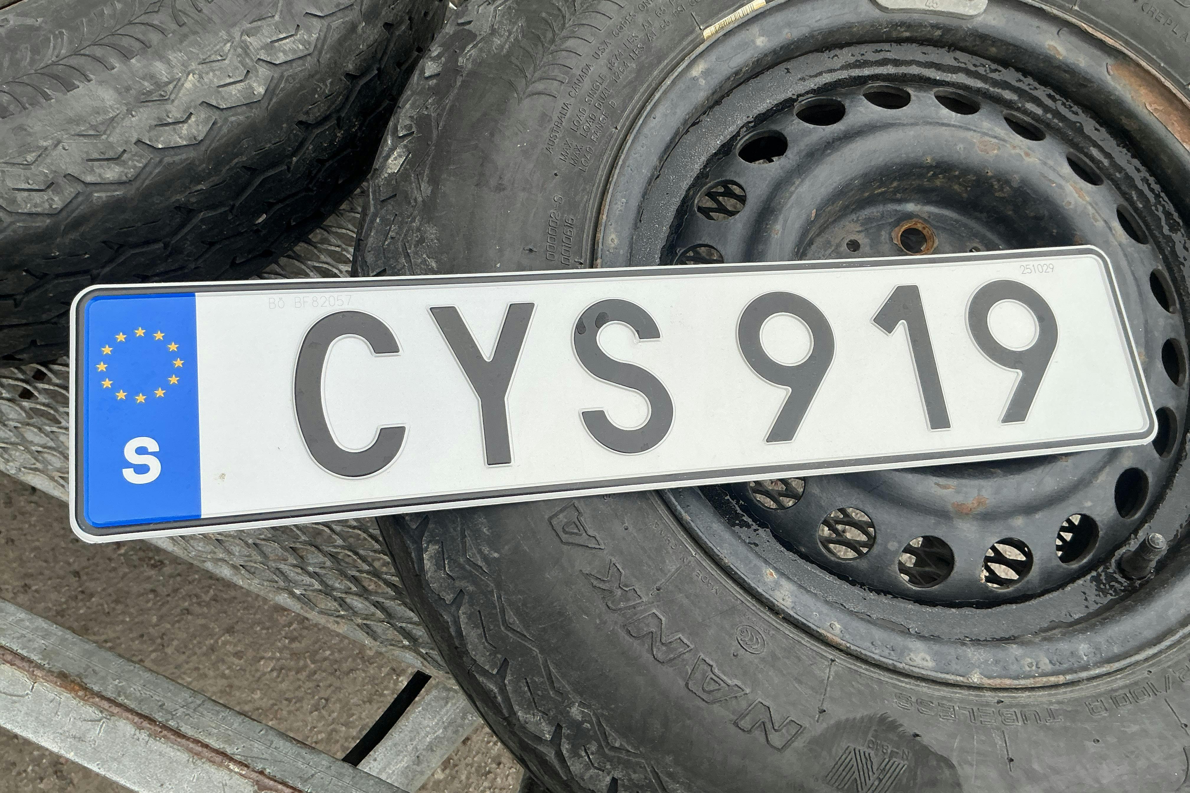 Presentation photo 10 of 10: BR FRANSSON 1400 BT Fordons/Maskintrailer Släpvagn - 0 km - Light Grey - 1982