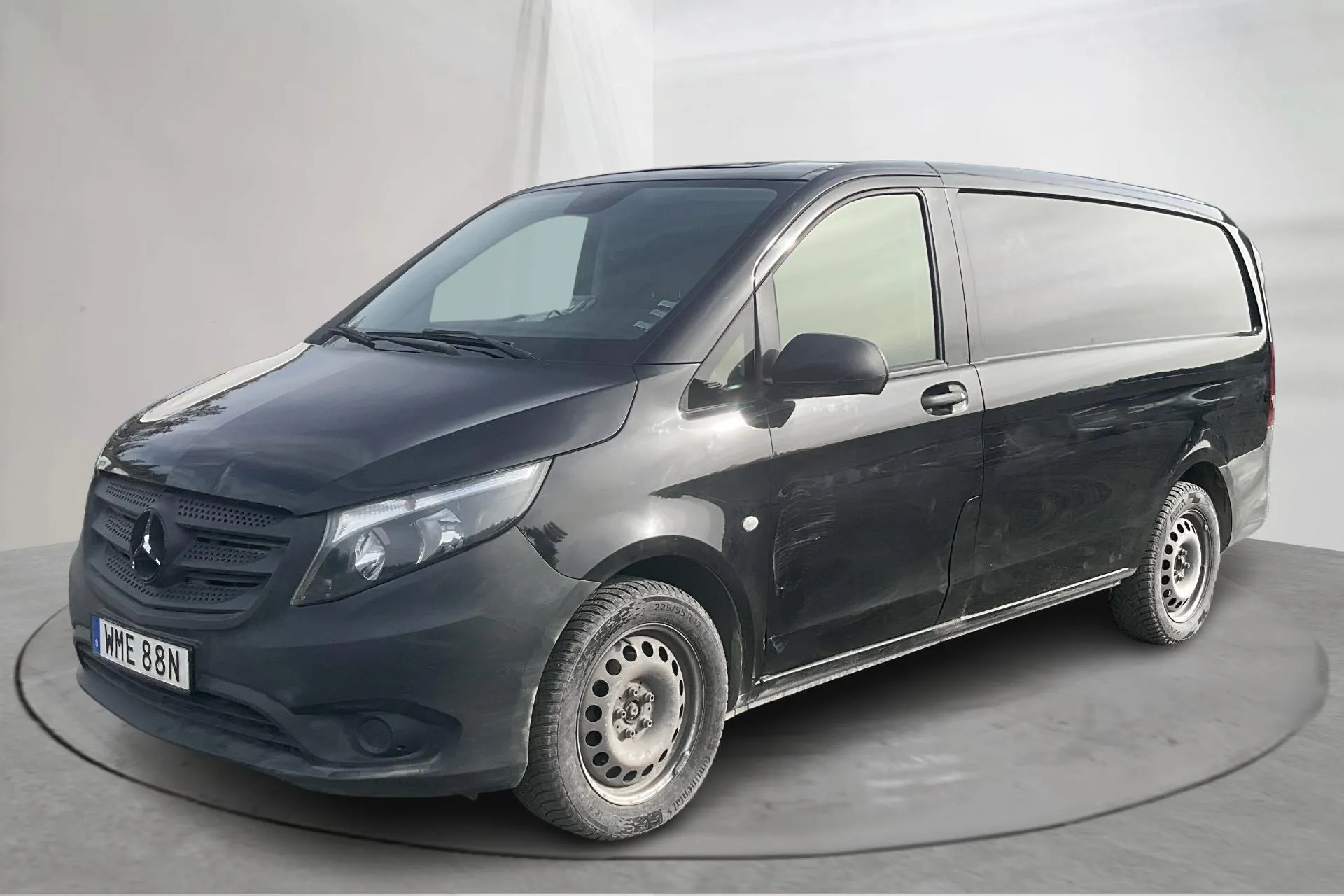 Presentation photo 1 of 13: Mercedes Vito 114 CDI W640 (136hk) - 90 890 km - Manual - black - 2021