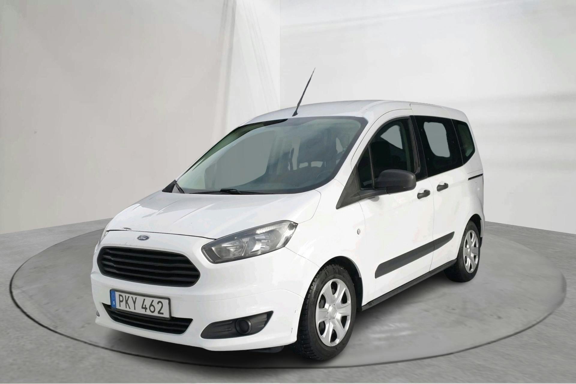 Presentationsfoto 1 av 12: Ford Tourneo Courier 1.0T EcoBoost (100hk) - 11 393 mil - Manuell - vit - 2017