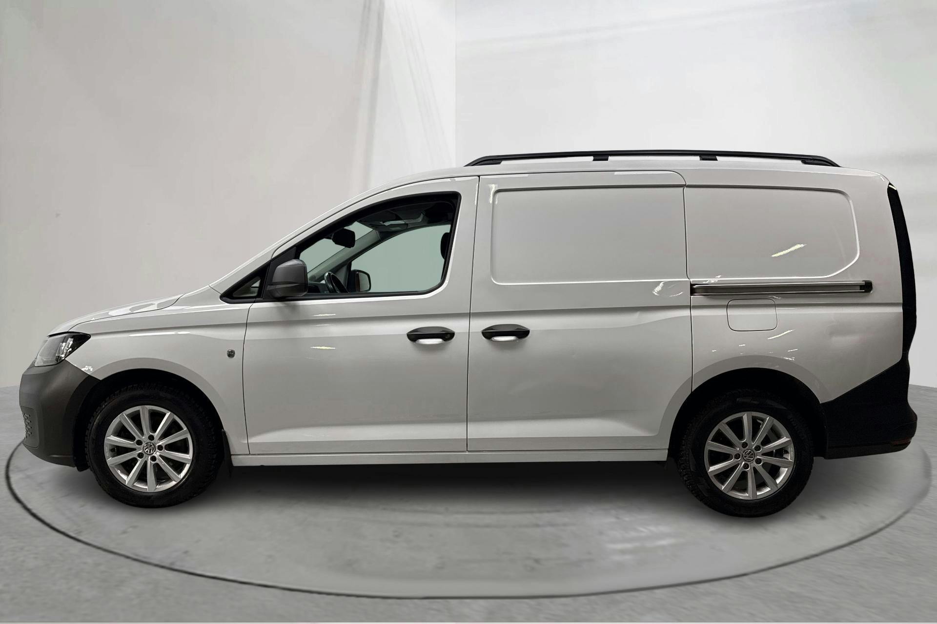 Presentation photo 2 of 20: VW Caddy Cargo Maxi 2.0 TDI Skåp (122hk) - 48 590 km - Automatic - white - 2023