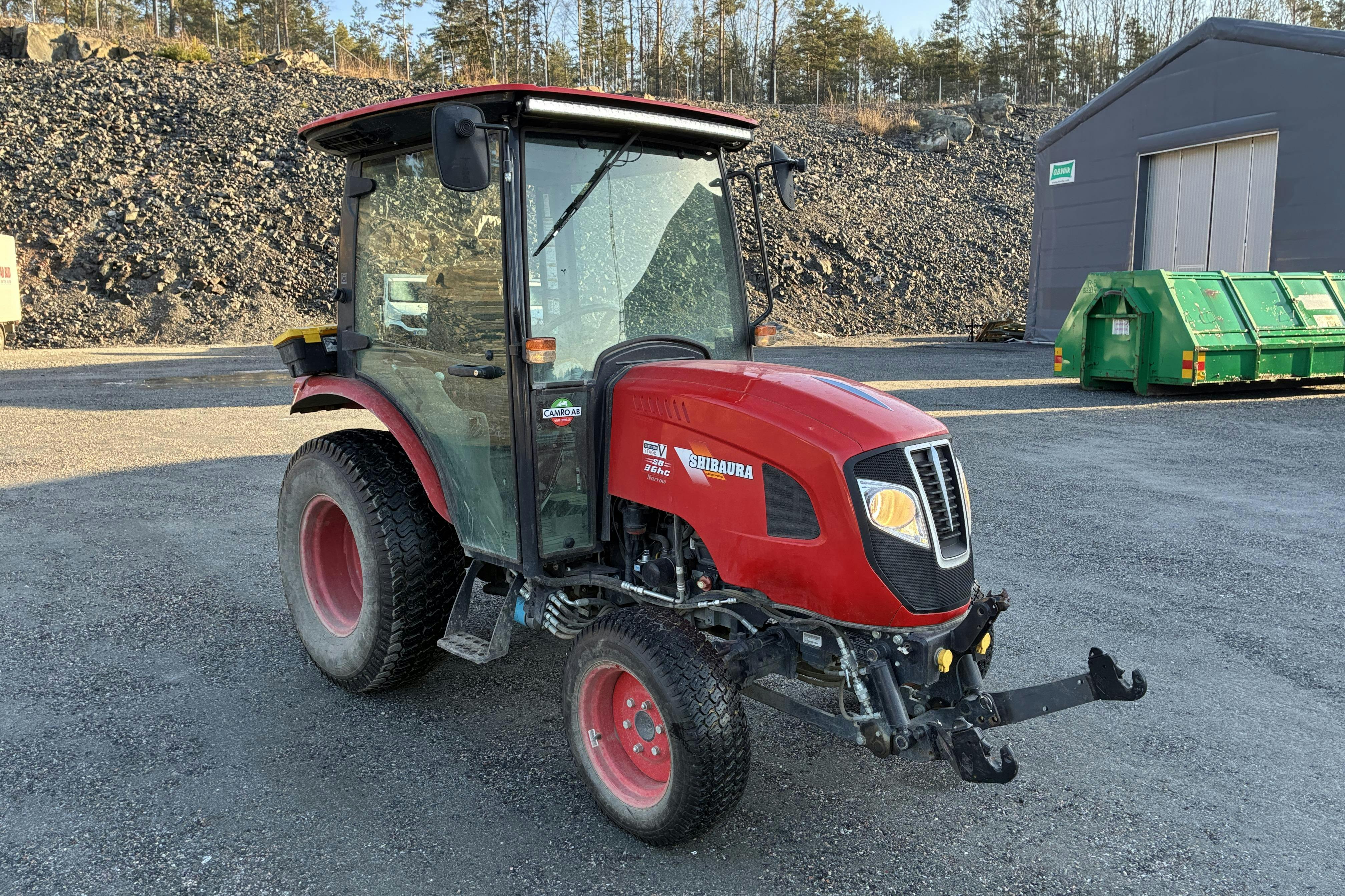 Presentation photo 2 of 69: Shibaura SB36hc Traktor - 0 km - 2021