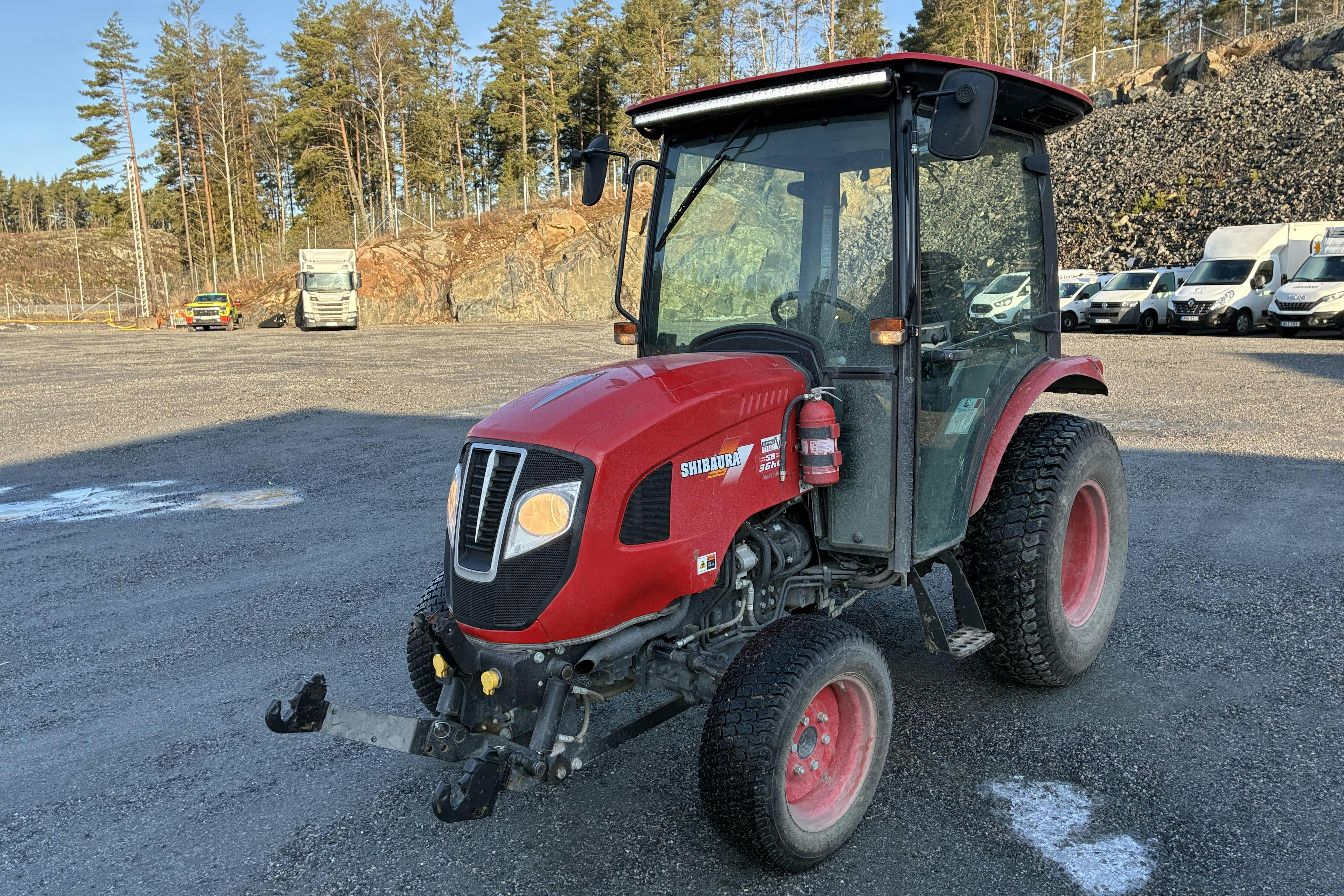 Presentation photo 1 of 69: Shibaura SB36hc Traktor - 0 km - 2021