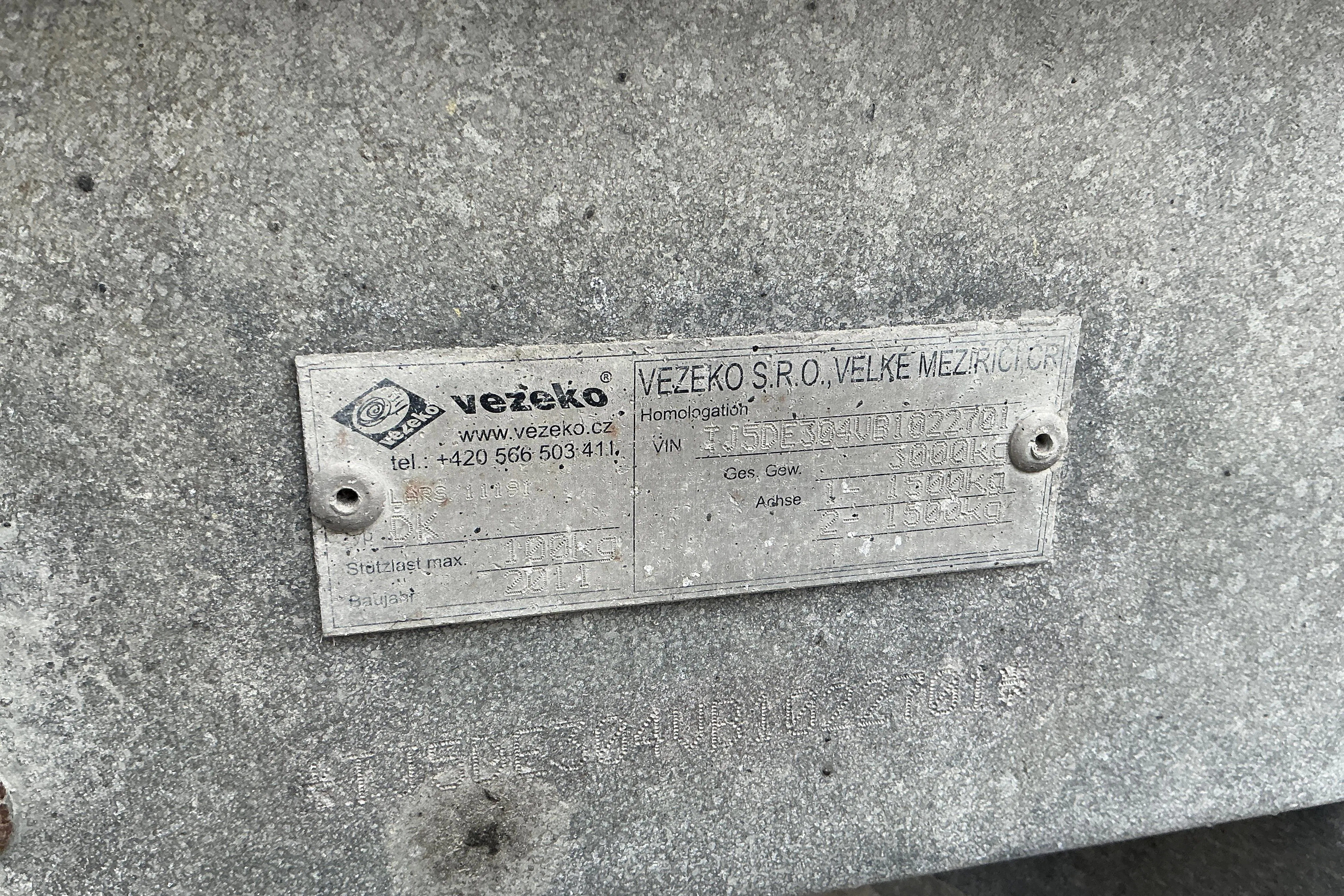 Presentationsfoto 8 av 8: ALLSLÄPET VARIO 417 Släpvagn - 0 km - grå - 2011