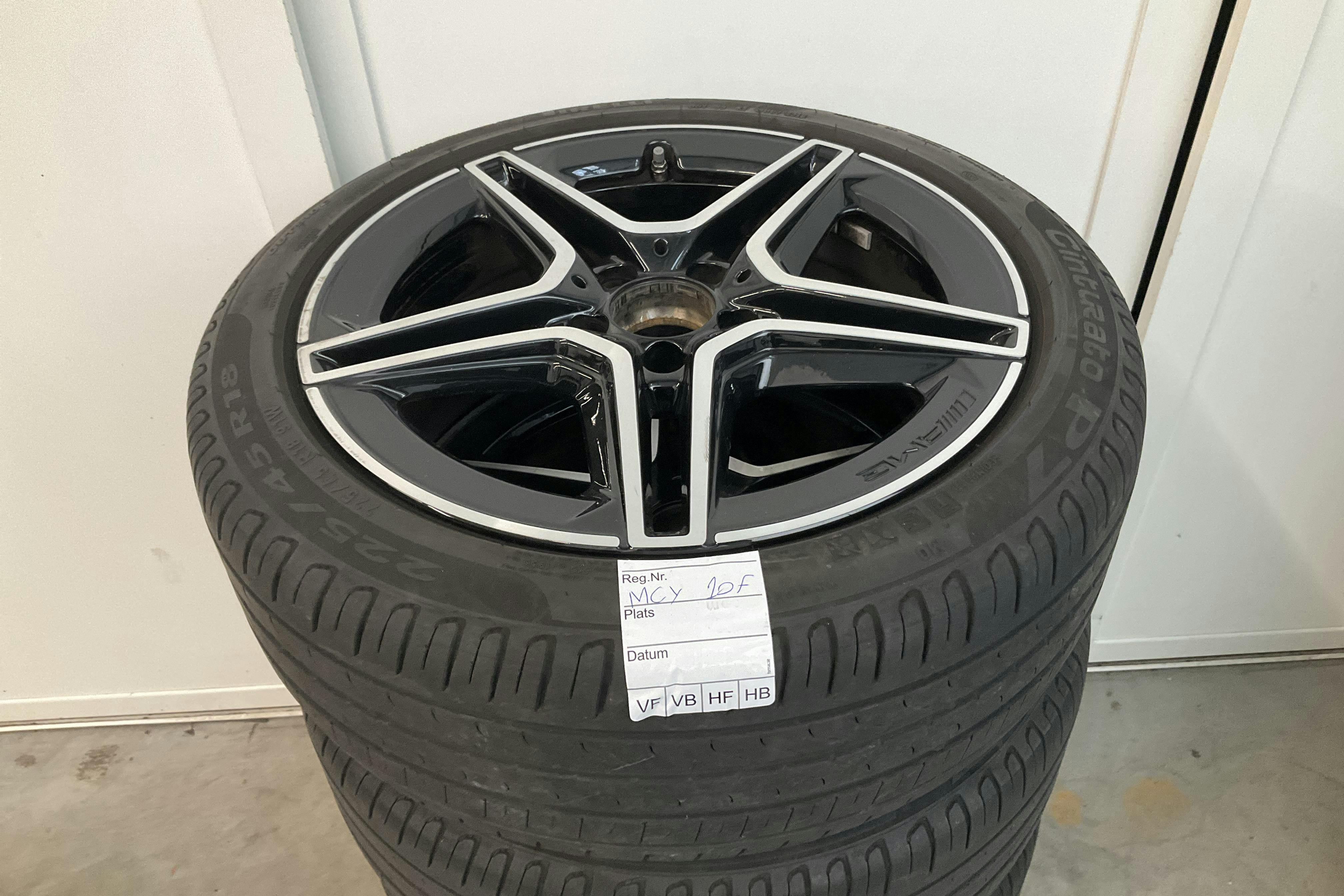 Presentation photo 14 of 14: Mercedes CLA 180 Coupé C118 (136hk) - 63 070 km - Automatic - black - 2021