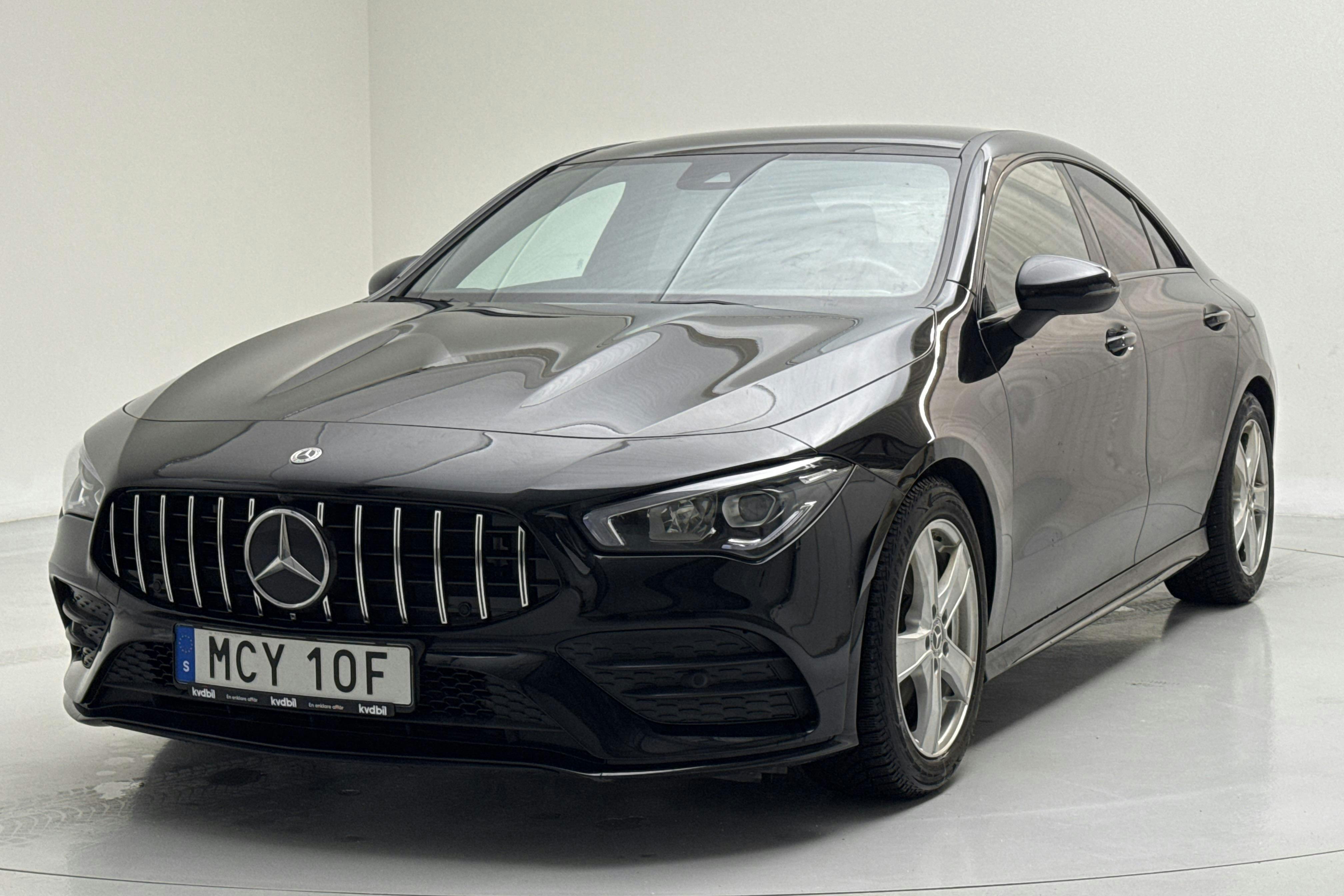 Presentation photo 1 of 14: Mercedes CLA 180 Coupé C118 (136hk) - 63 070 km - Automatic - black - 2021