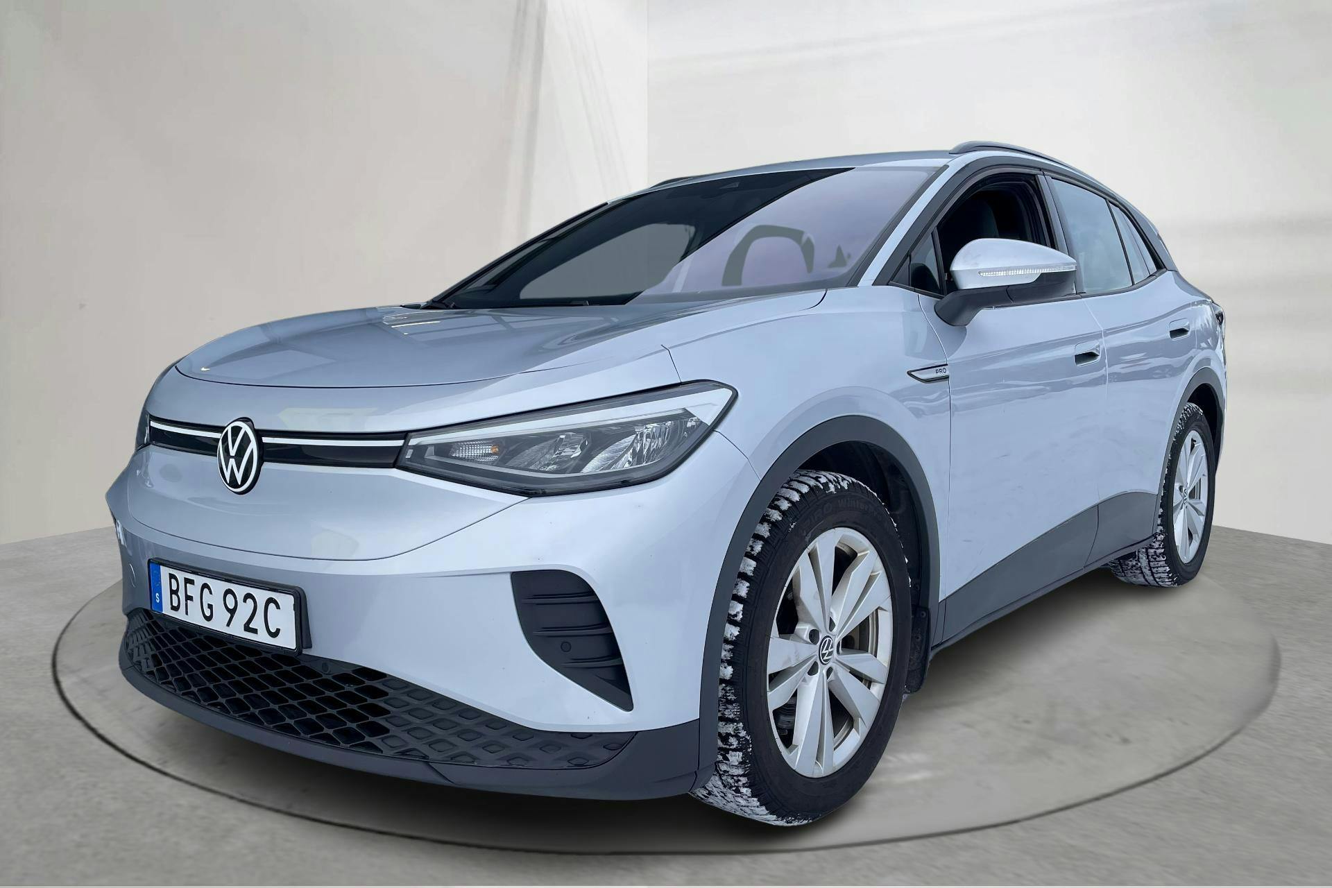 Presentation photo 1 of 18: VW ID.4 77kWh (204hk) - 126 050 km - Automatic - silver - 2023