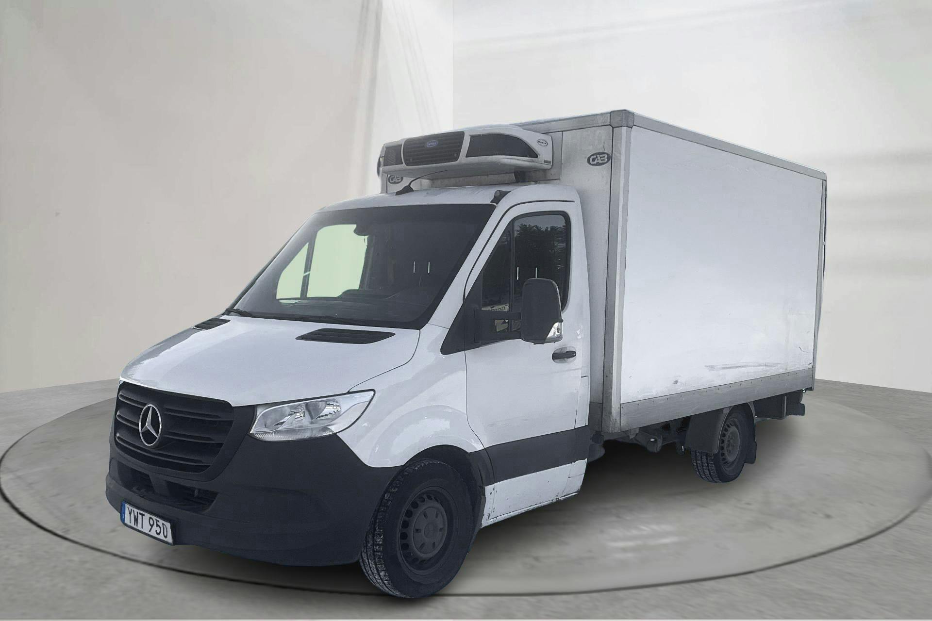 Presentation photo 1 of 16: Mercedes Sprinter 314 CDI Volymskåp 2WD (143hk) - 226 810 km - Automatic - white - 2019