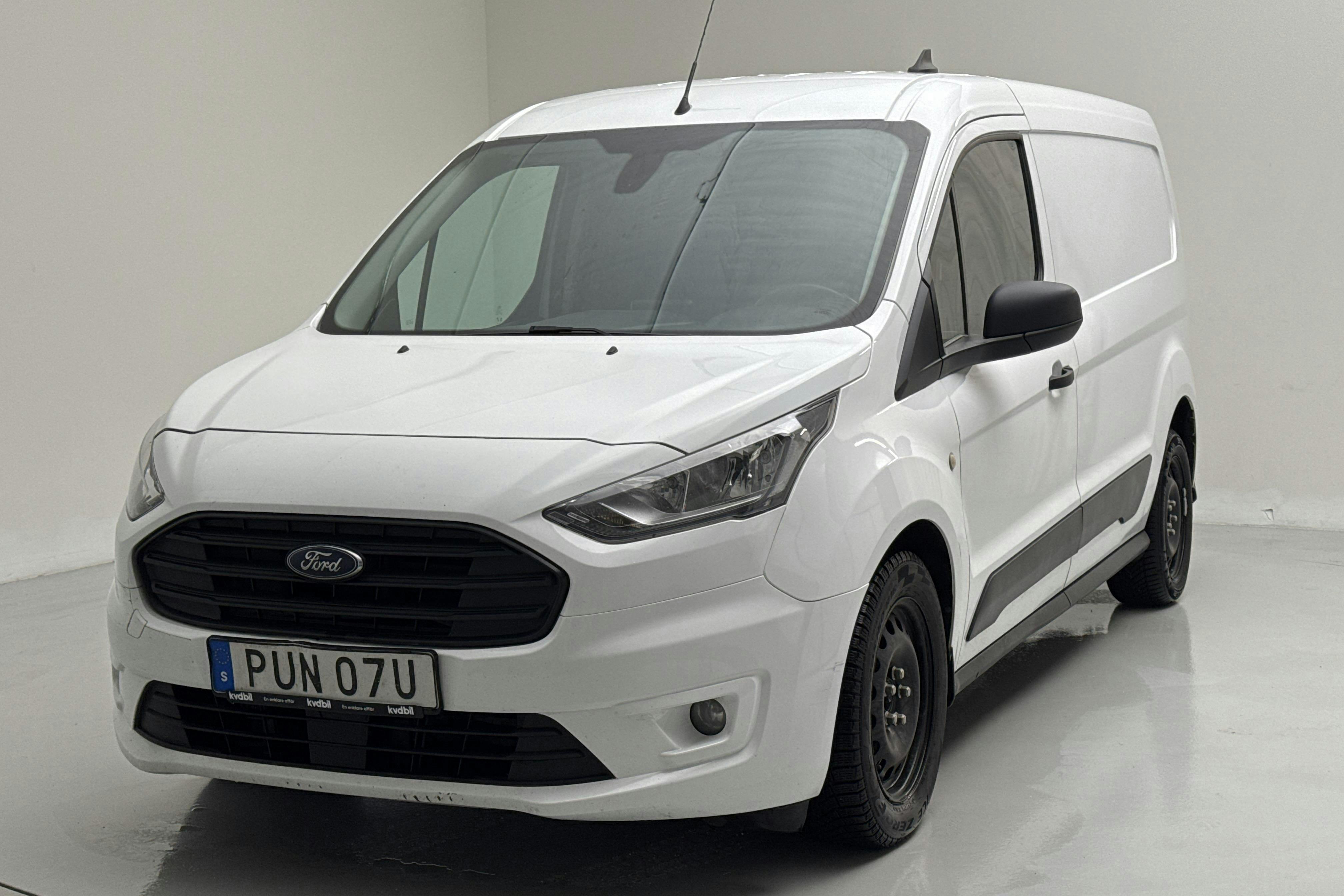 Presentation photo 1 of 13: Ford Transit Connect 1.5 EcoBlue (100hk) - 237 250 km - Manual - white - 2023
