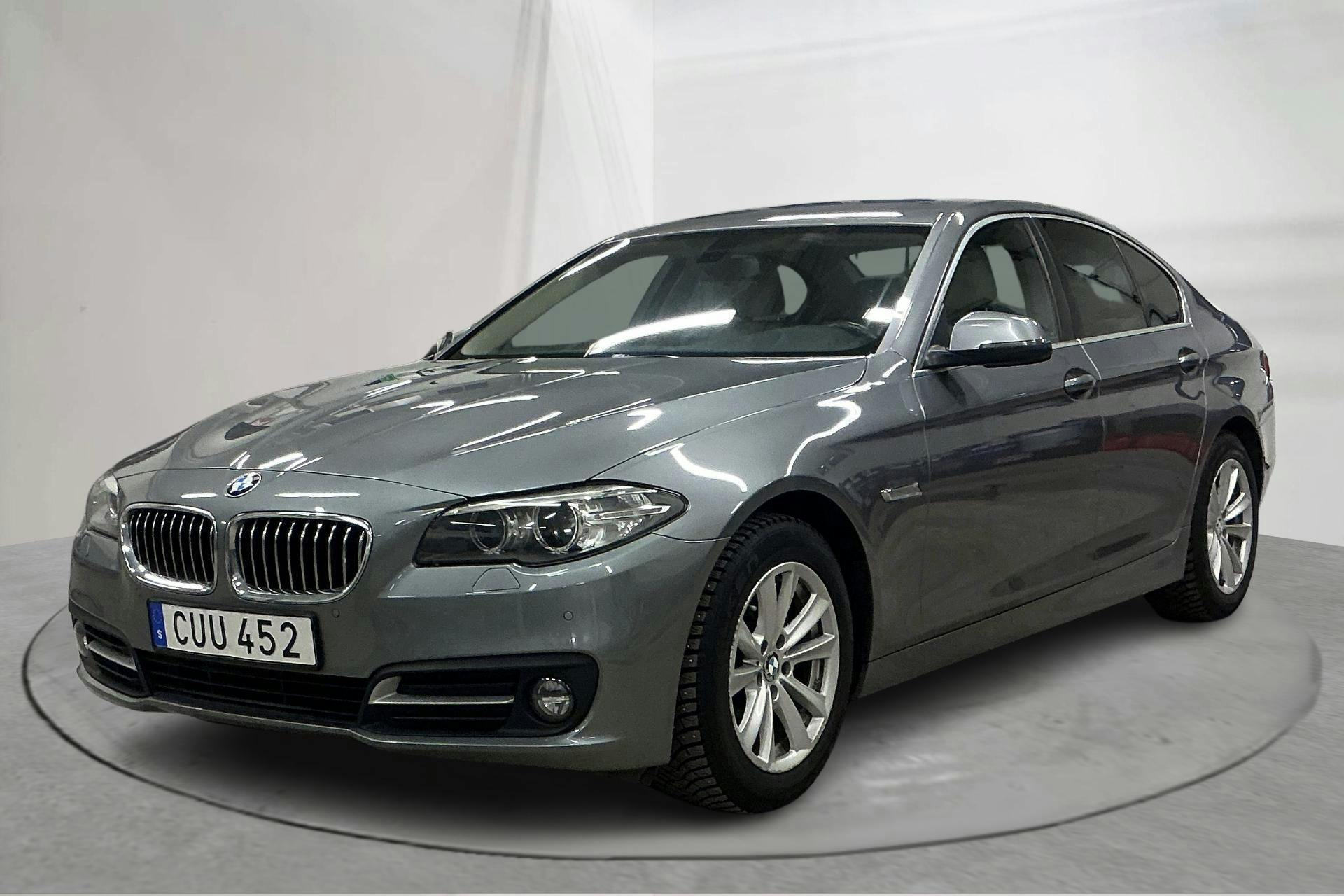 Presentation photo 1 of 13: BMW 520d xDrive Sedan, F10 (190hk) - 143 590 km - Automatic - gray - 2016