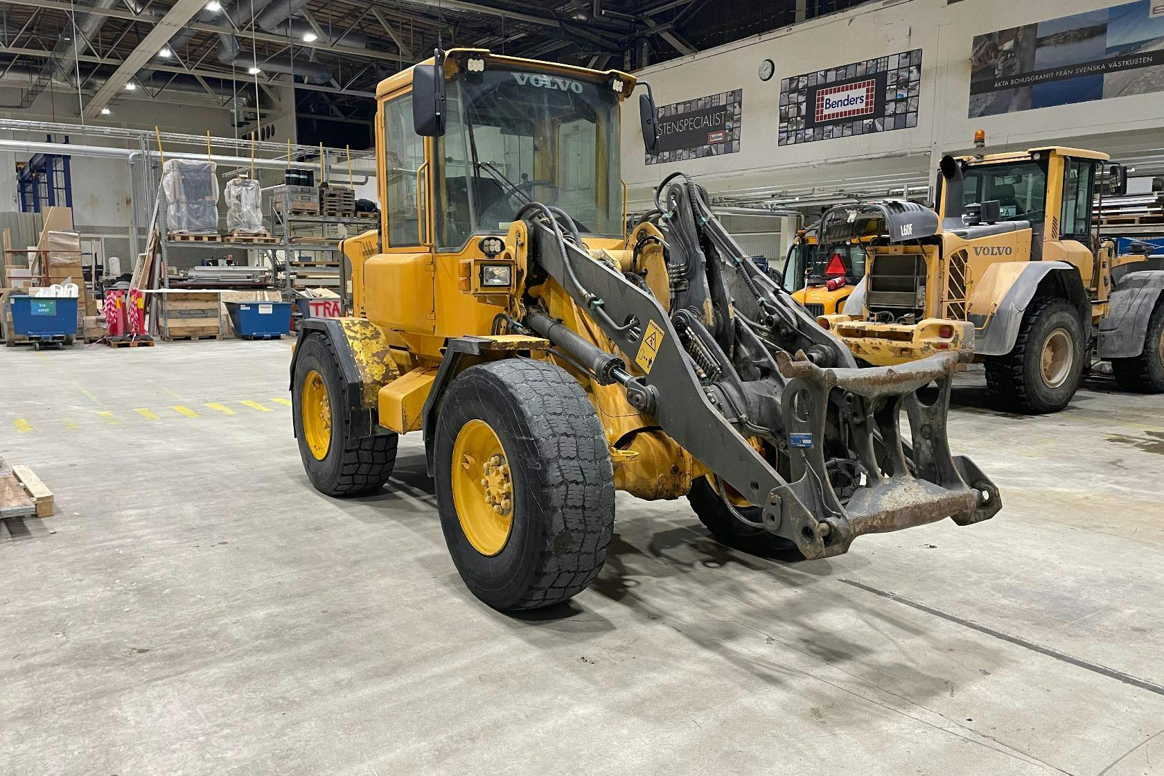 Presentationsfoto 2 av 56: VOLVO L50E hjullastare - 0 km - 2005
