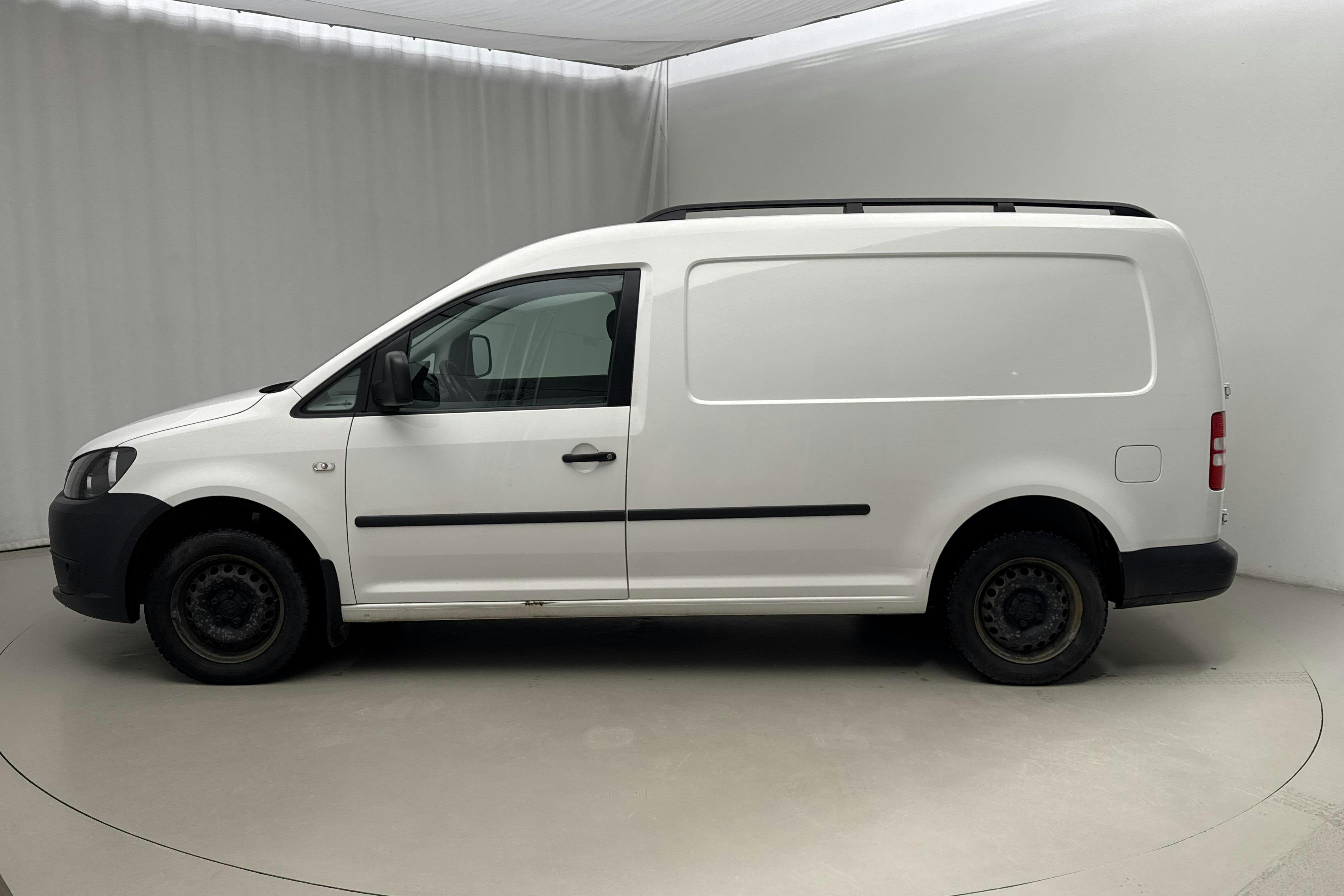 Presentation photo 2 of 12: VW Caddy 2.0 Ecofuel Maxi Skåp (109hk) - 103 070 km - Manual - white - 2015