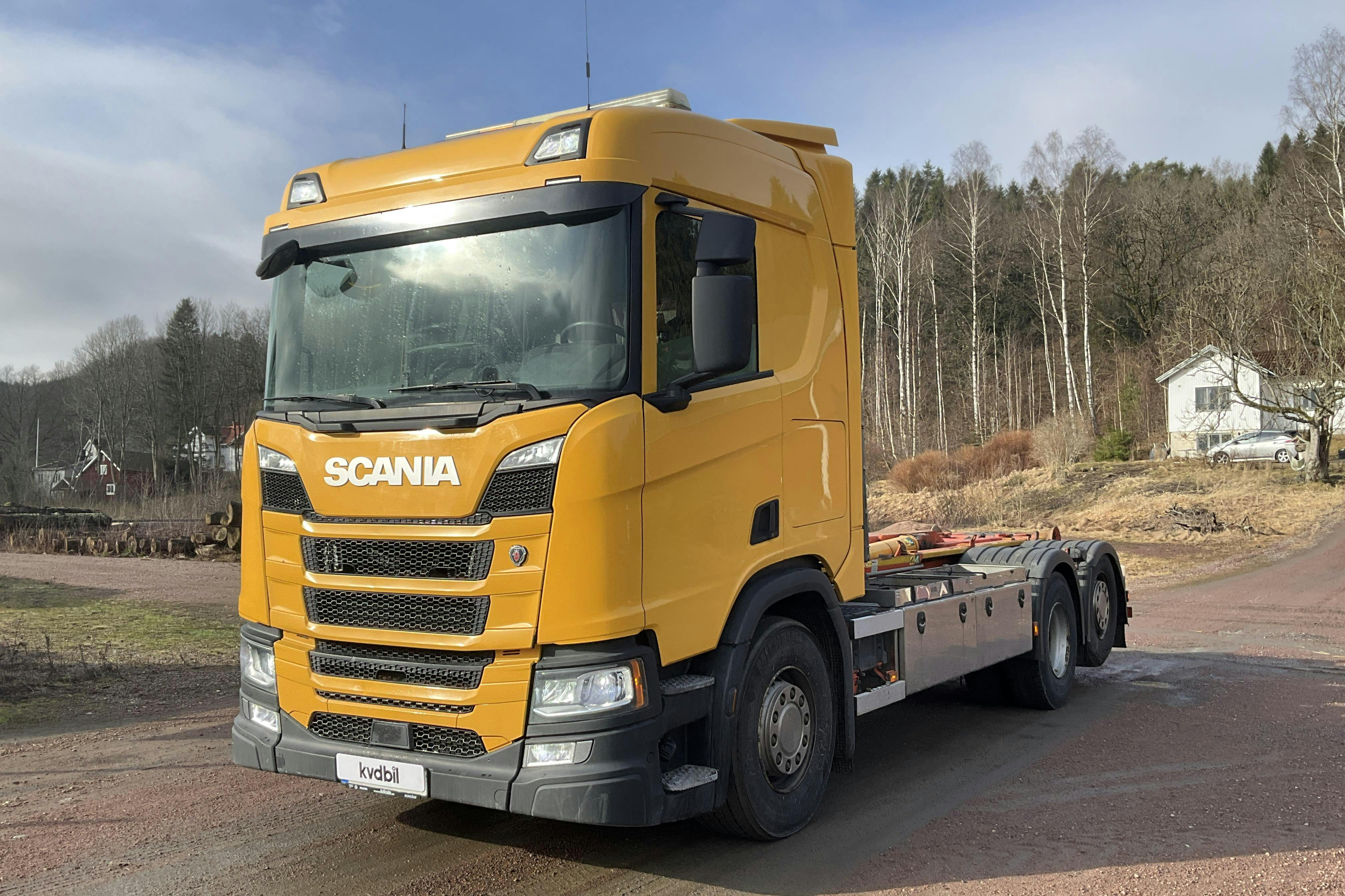 Presentation photo 1 of 52: SCANIA R500B 6X2*4 NB - 481 355 km - Automatic - yellow - 2019