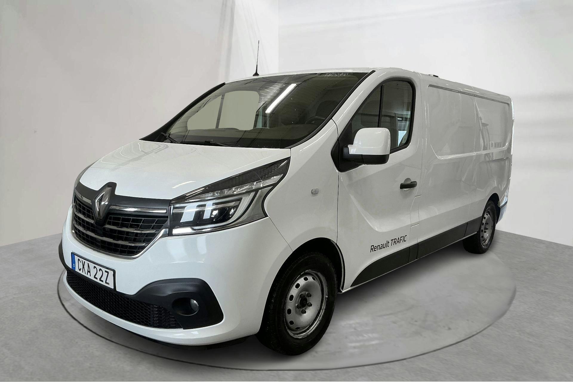 Zdjęcie prezentacyjne 1 z 17: Renault Trafic 2.0 dCi Skåp (145hk) - 118 670 km - Automatyczna - biały - 2021