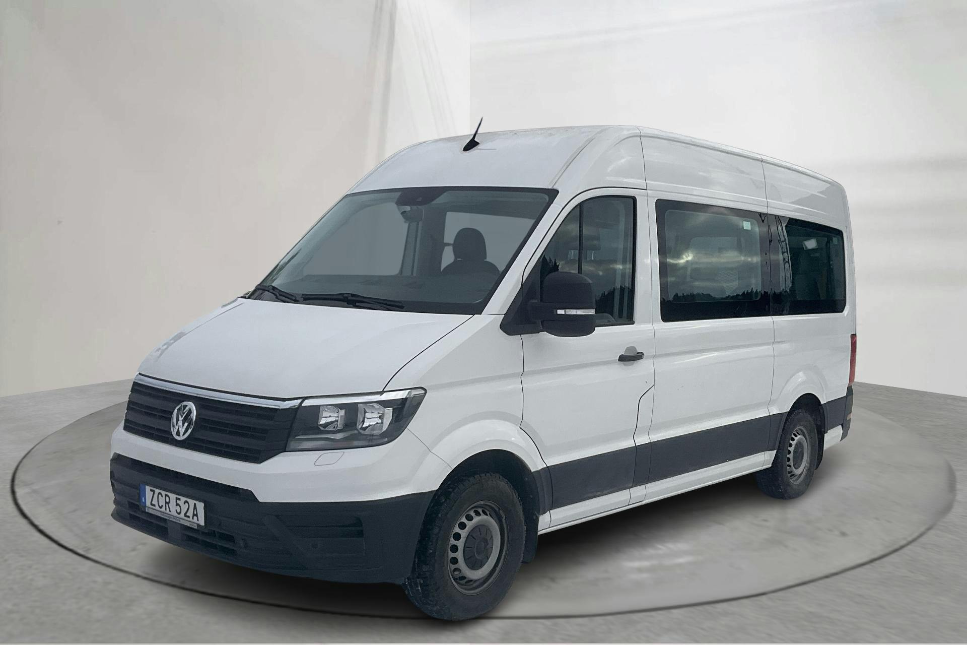 Presentation photo 1 of 16: VW Crafter 35 2.0 TDI Skåp (140hk) - 19 190 km - Automatic - white - 2019