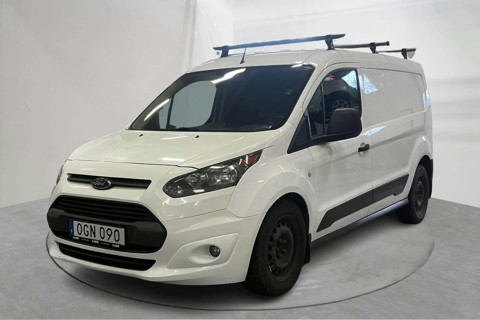 Presentation photo 1 of 15: Ford Transit Connect 1.5 TDCi (100hk) - 185 310 km - Automatic - white - 2017