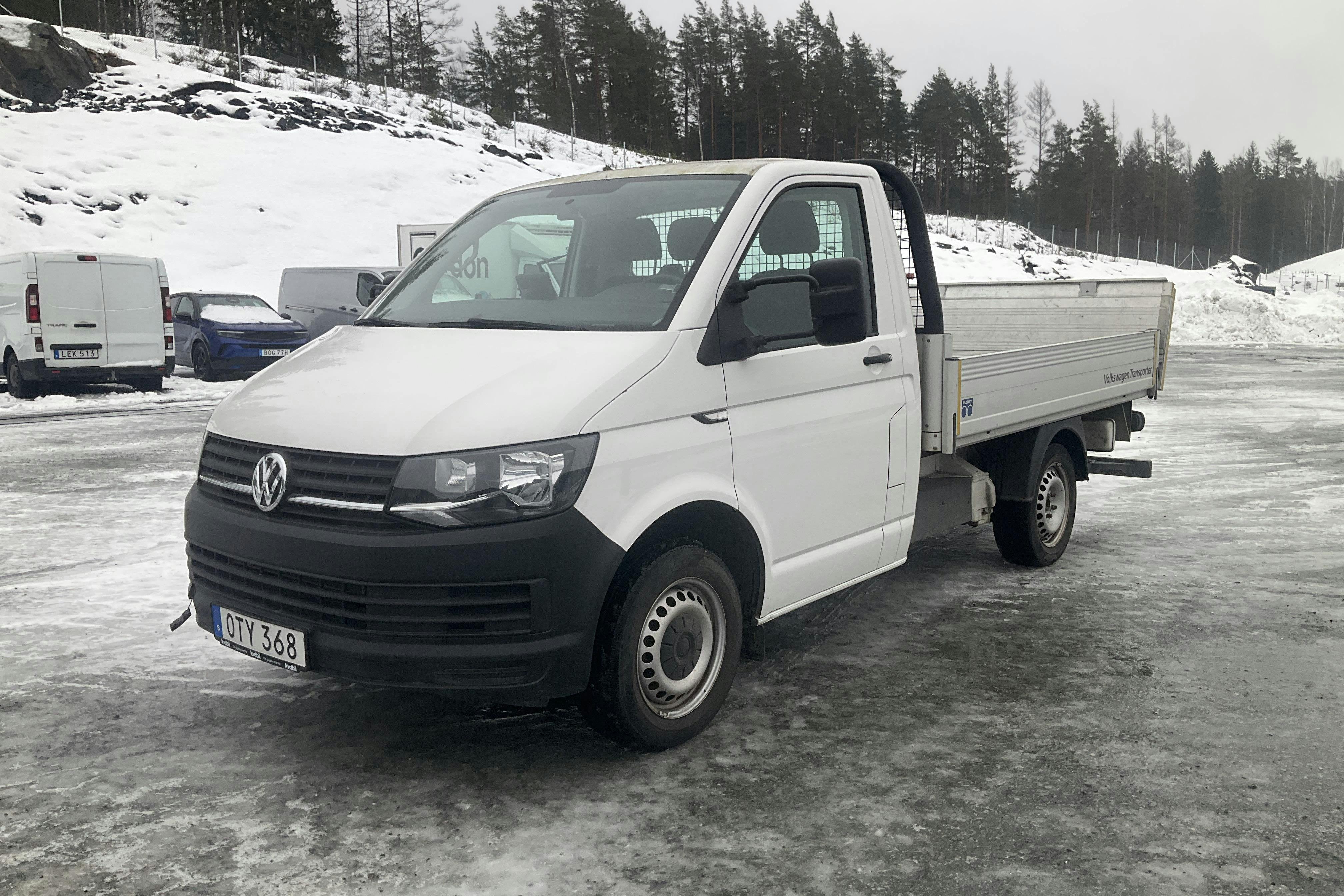 Presentation photo 1 of 15: VW Transporter T6 2.0 TDI BMT (150hk) - 29 380 km - Automatic - white - 2017