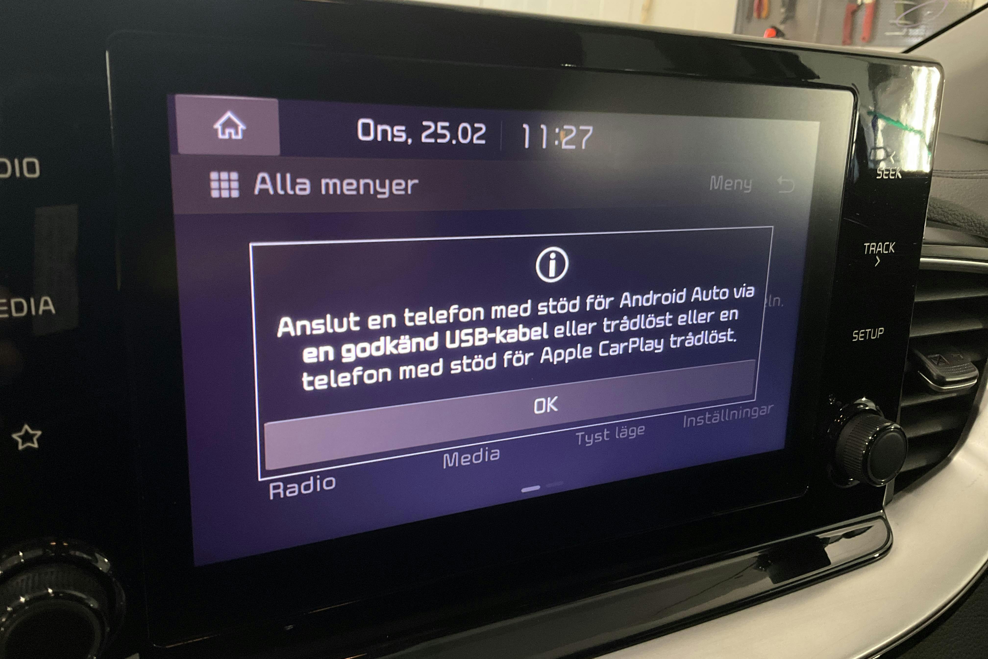 Presentation photo 22 of 22: KIA Ceed 1.6 Plug-in Hybrid SW (141hk) - 45 650 km - Automatic - white - 2022