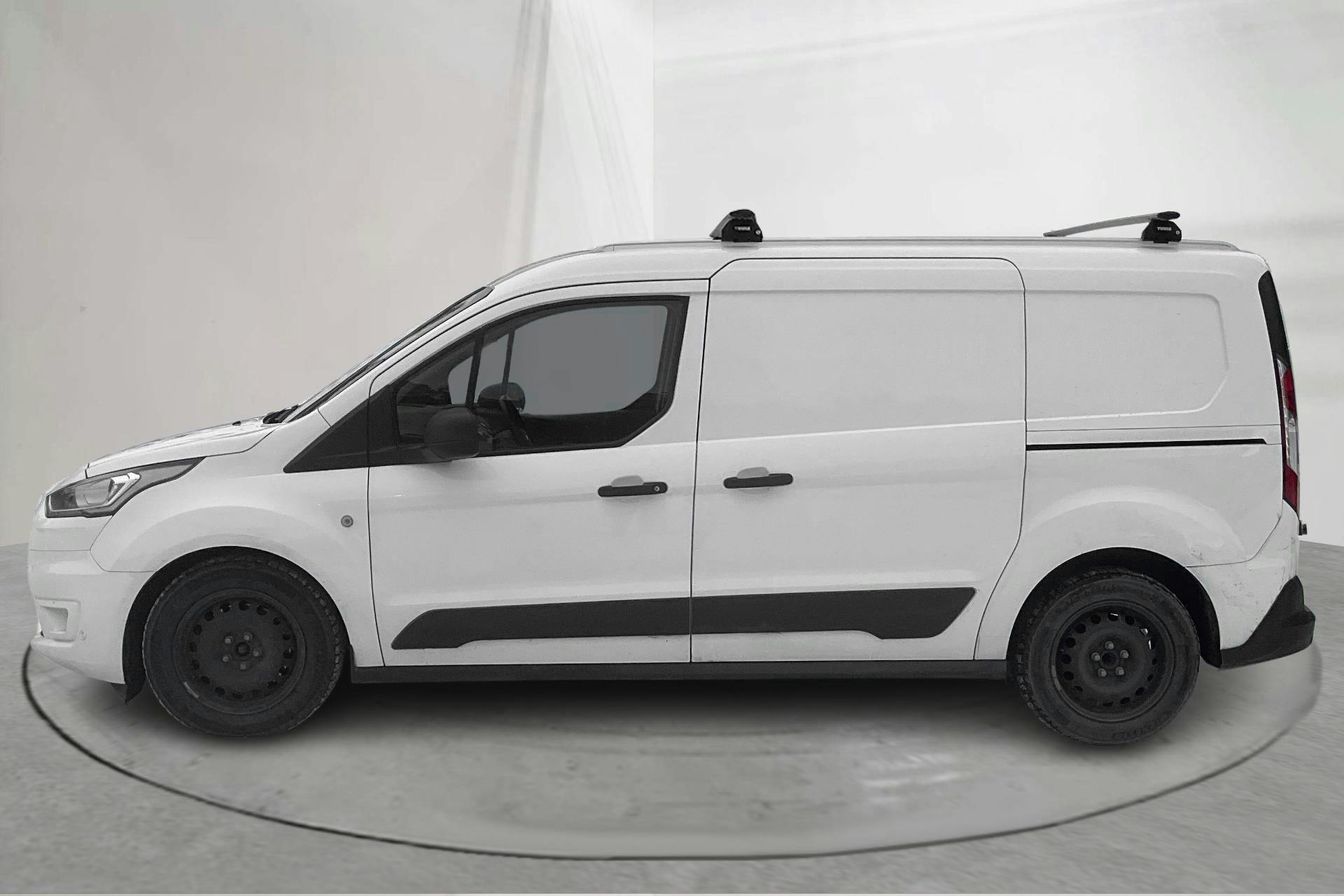 Presentation photo 2 of 13: Ford Transit Connect 1.5 EcoBlue (100hk) - 143 480 km - Automatic - white - 2021